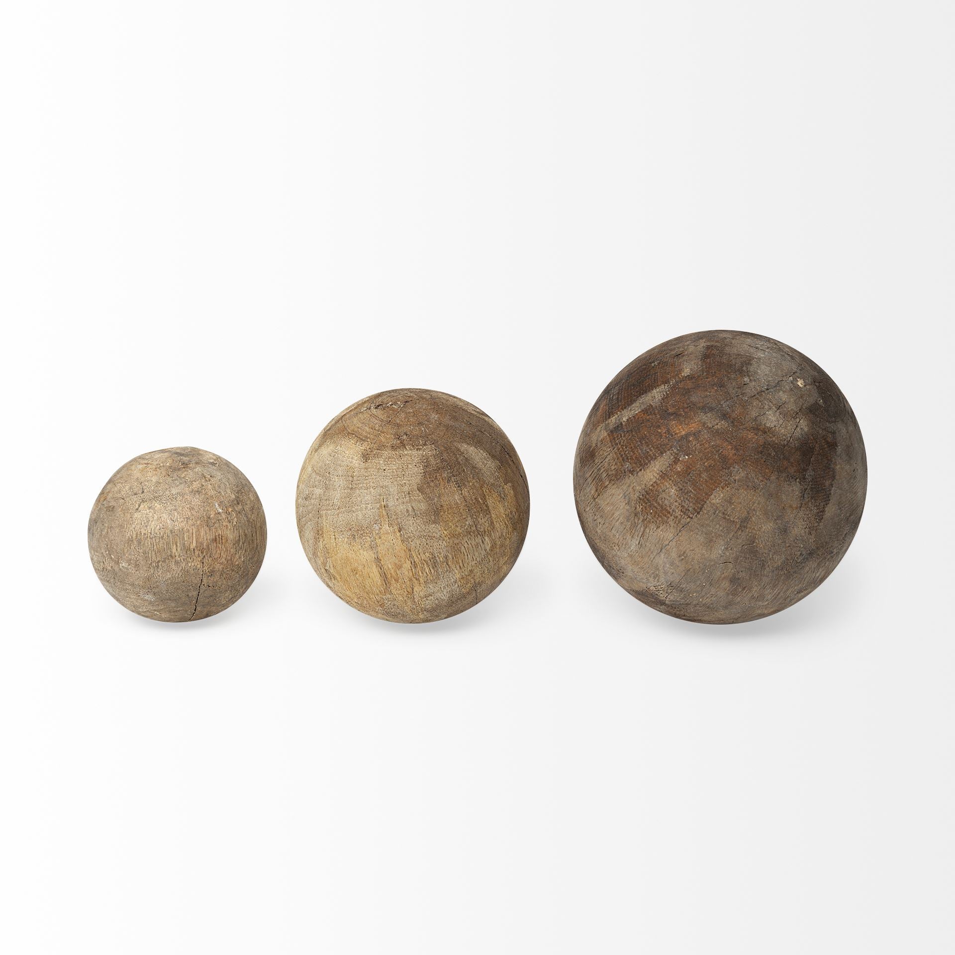 Decorative Spheres, Set of 3