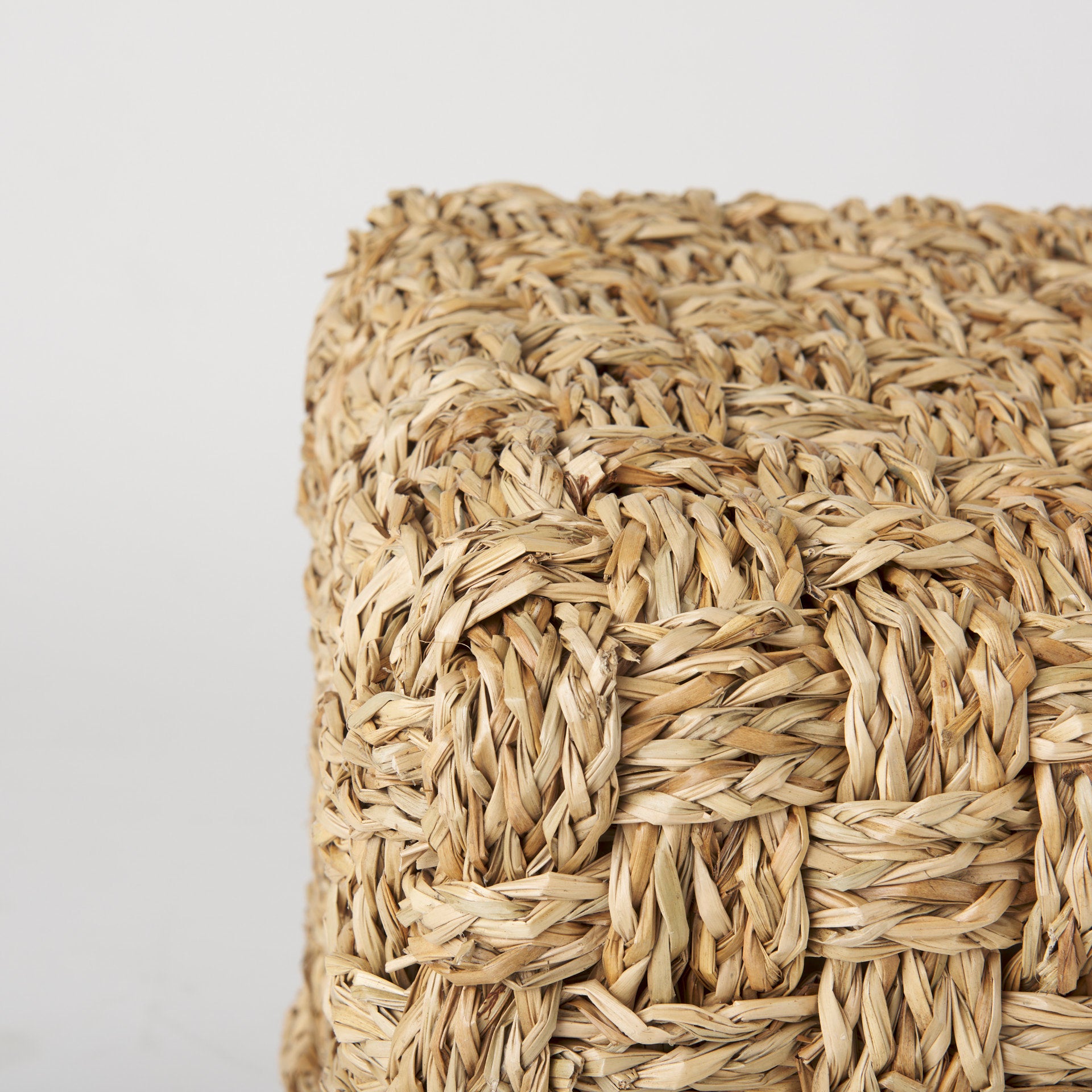 Adela Woven Pouf
