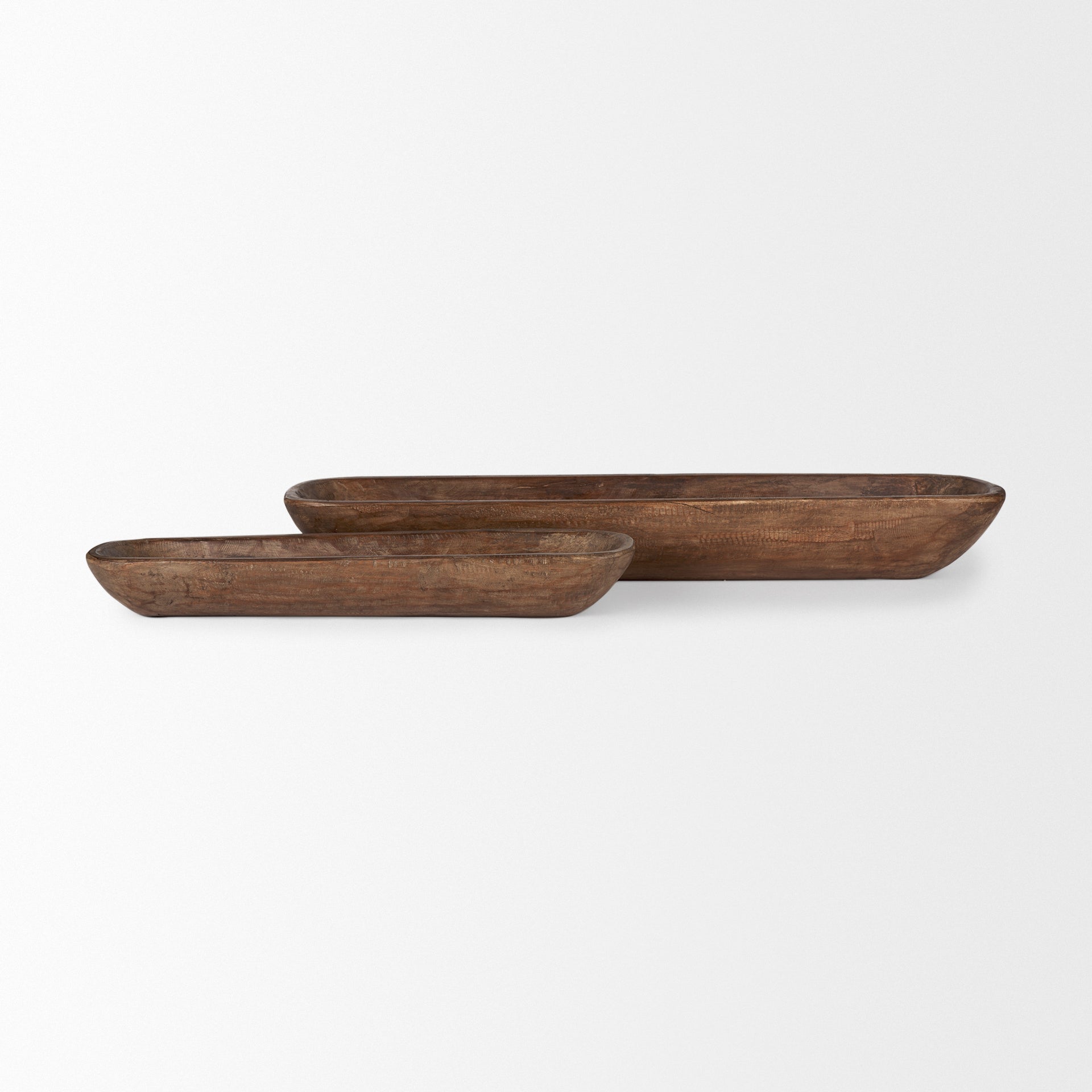 Alyanna Wood Trays, Set of 2
