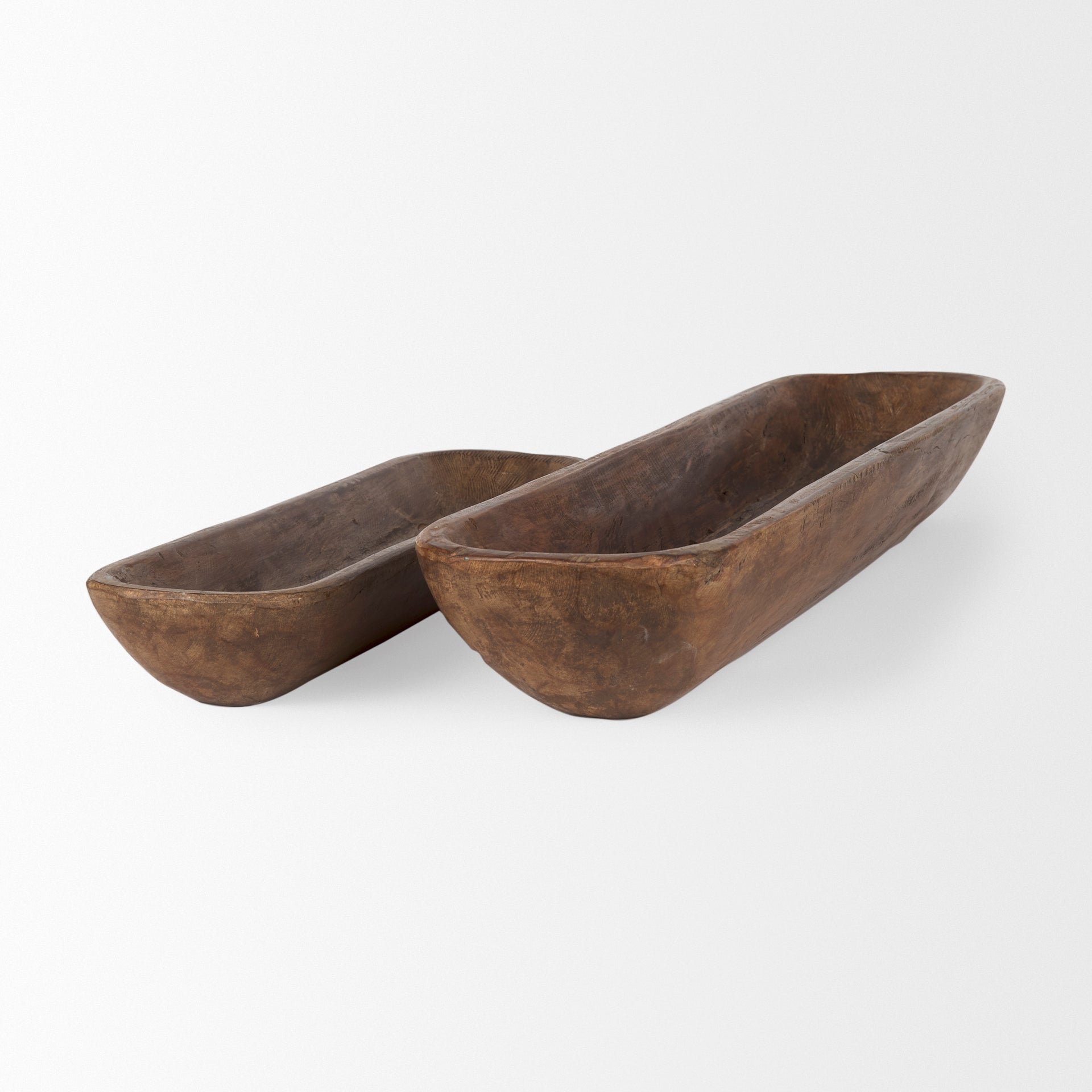 Alyanna Wood Trays, Set of 2