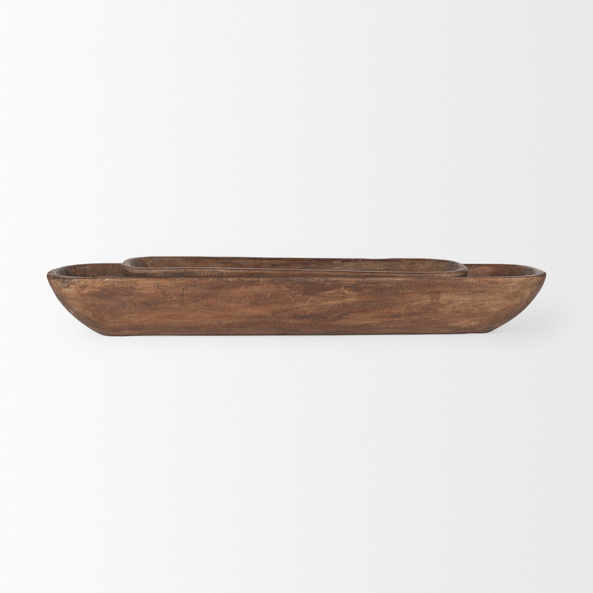 Alyanna Wood Trays, Set of 2