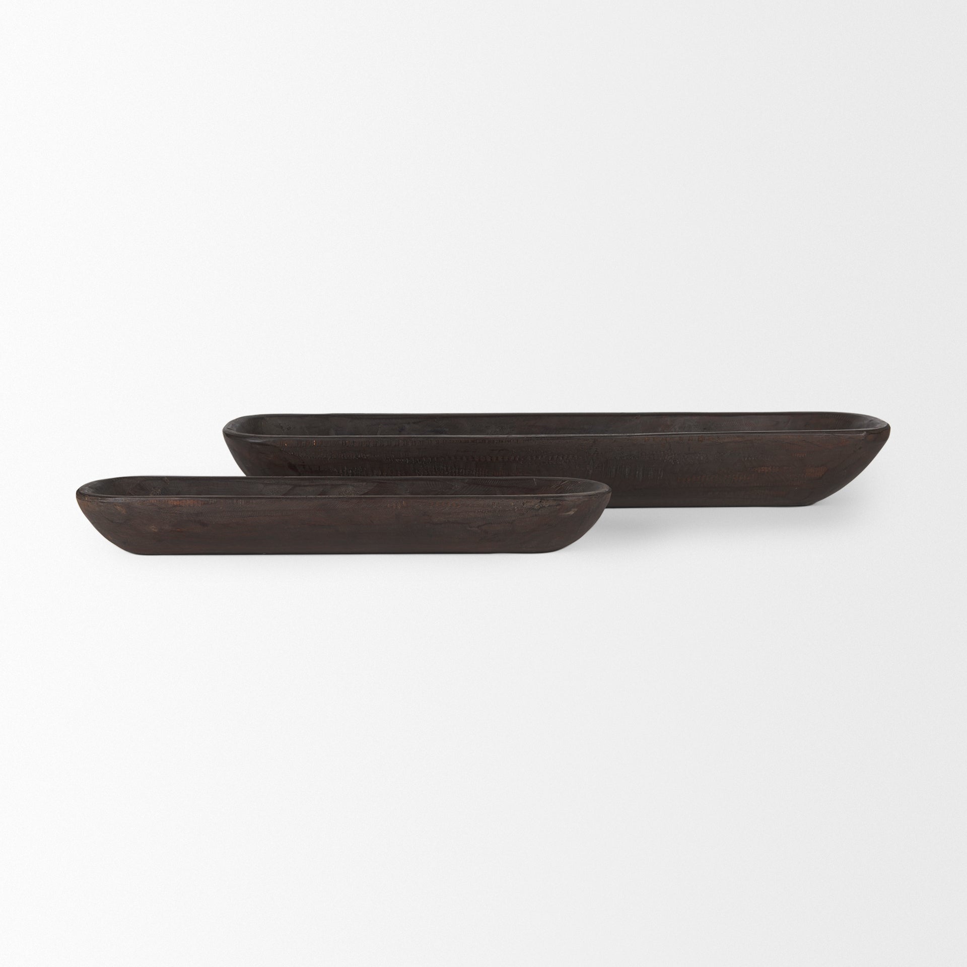 Alyanna Wood Trays, Set of 2