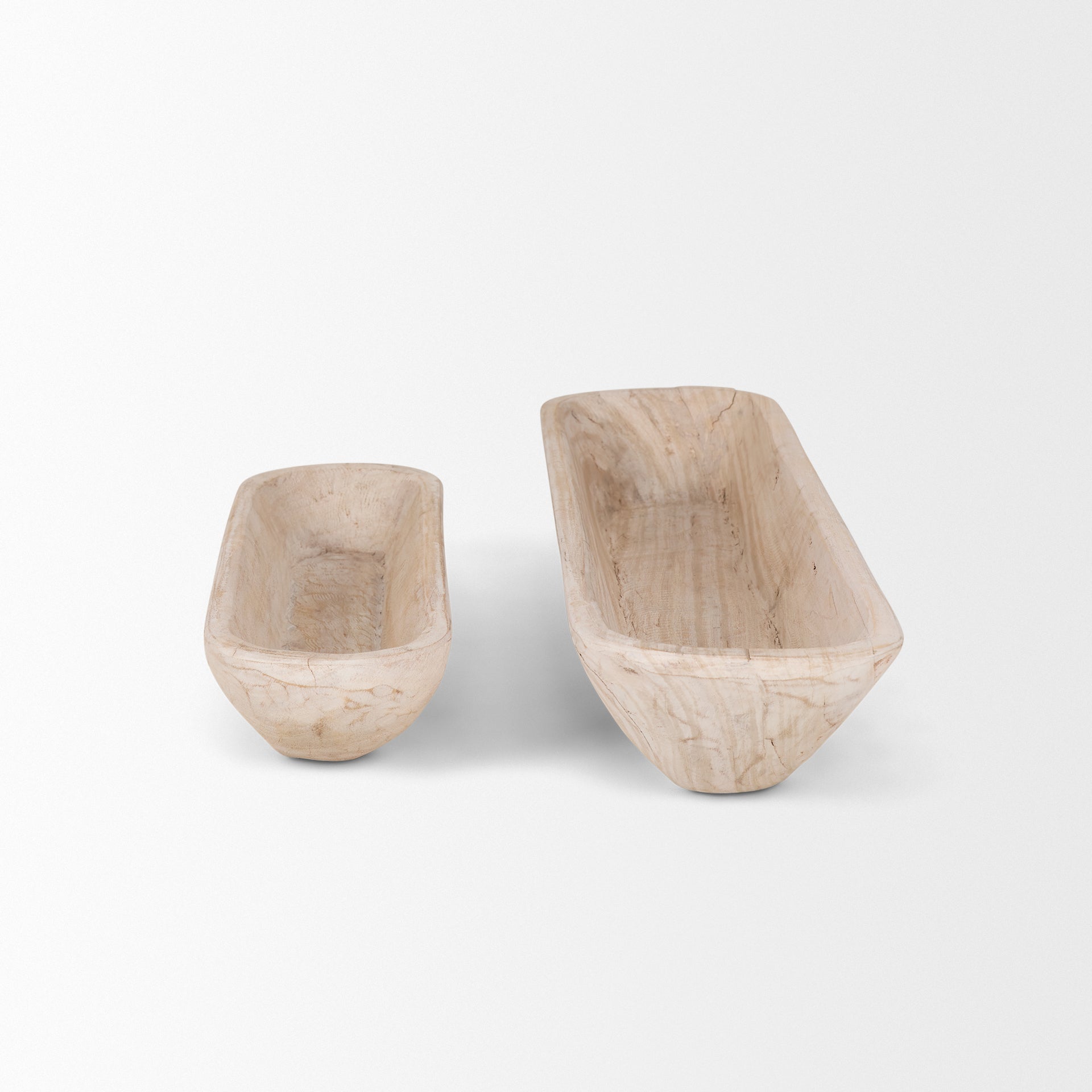 Alyanna Wood Trays, Set of 2