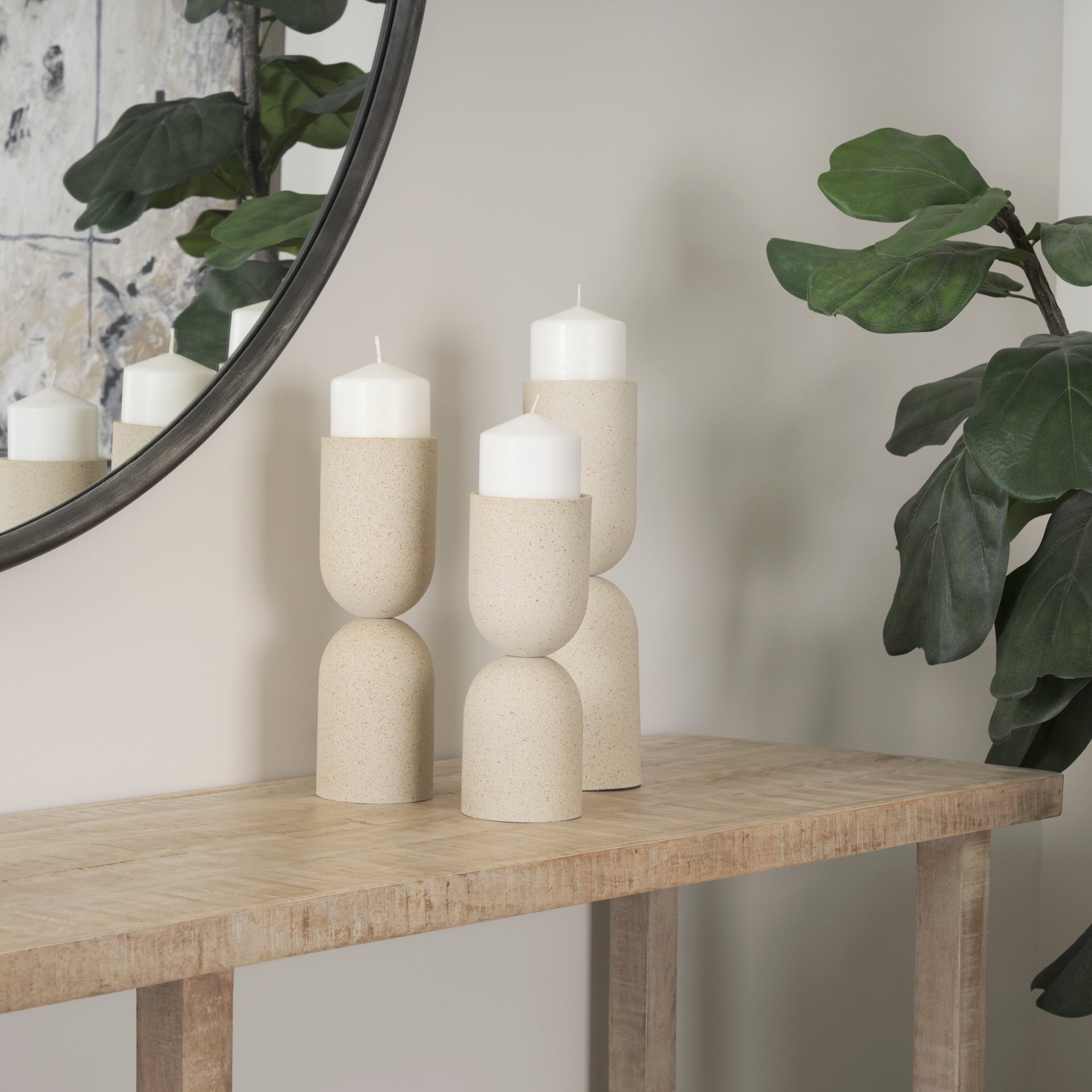 Kendra Metal Candle Holder