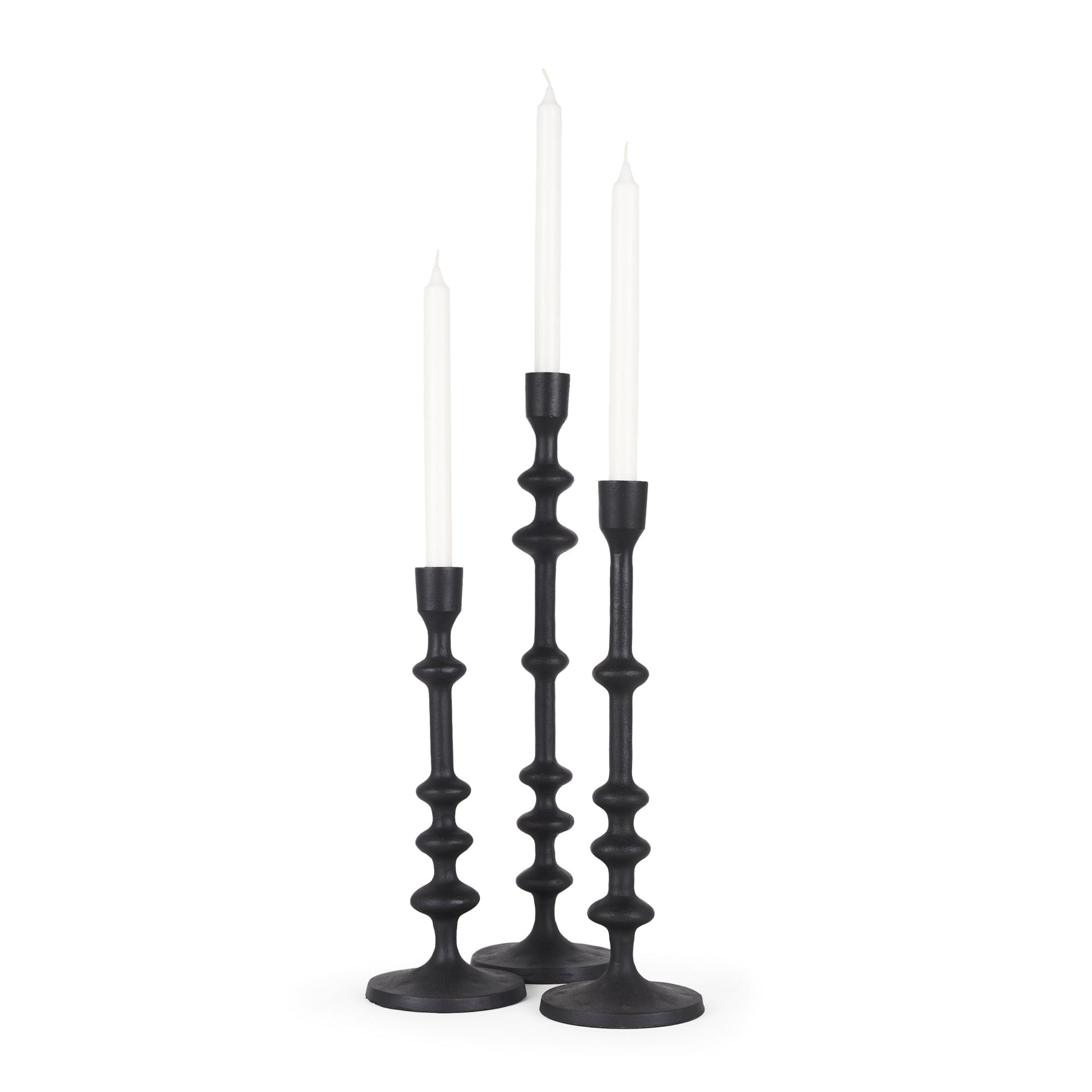 Paulina Metal Candle Holder, Set of 3