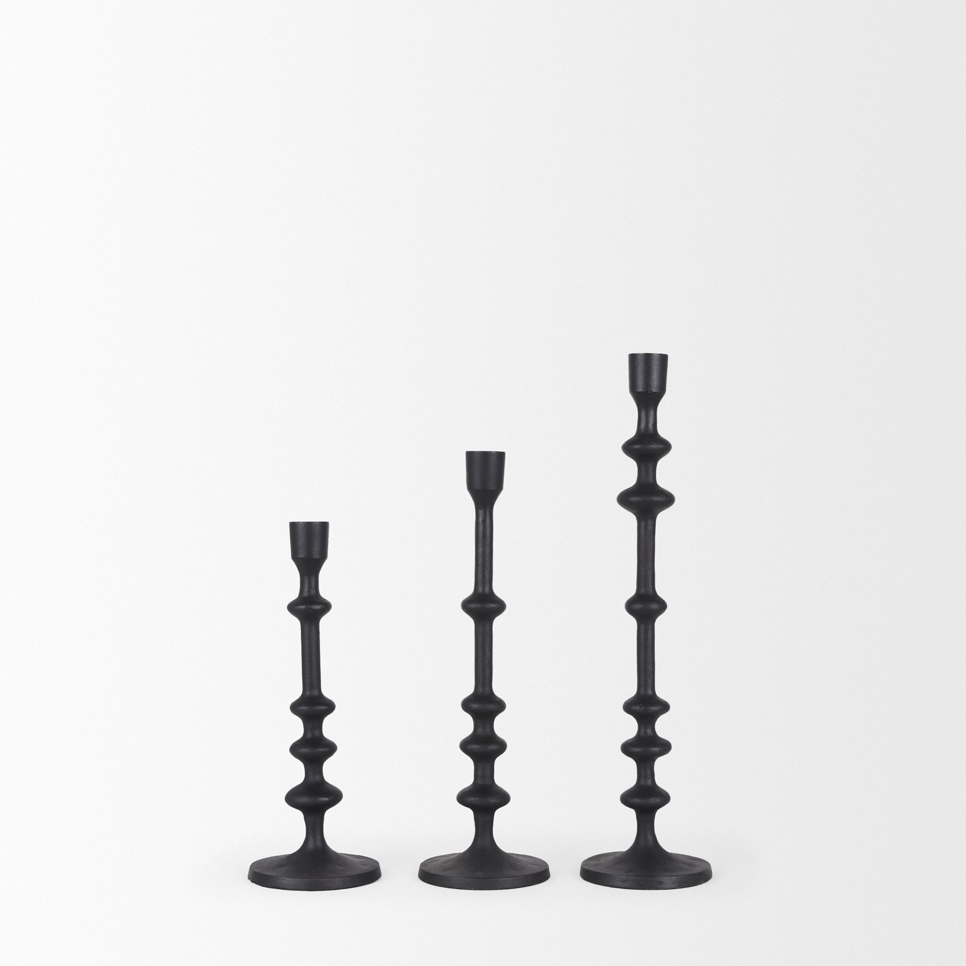 Paulina Metal Candle Holder, Set of 3