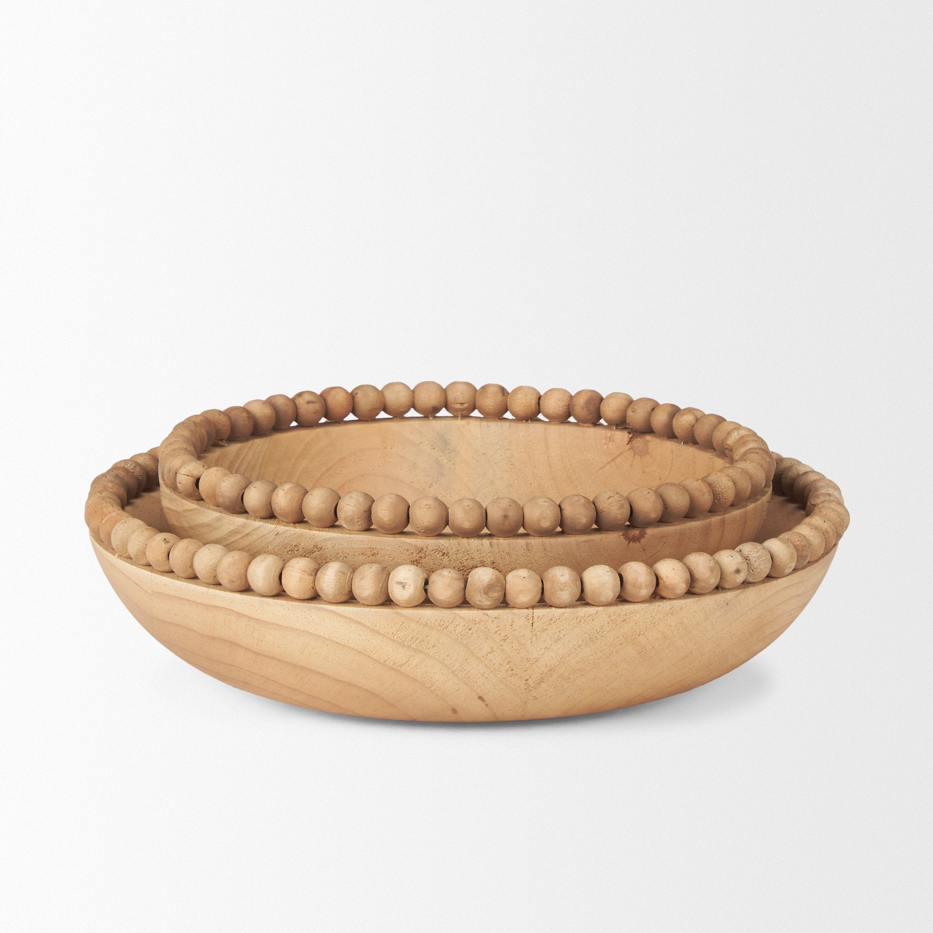 Tyra Wood Bowls, Set of 2