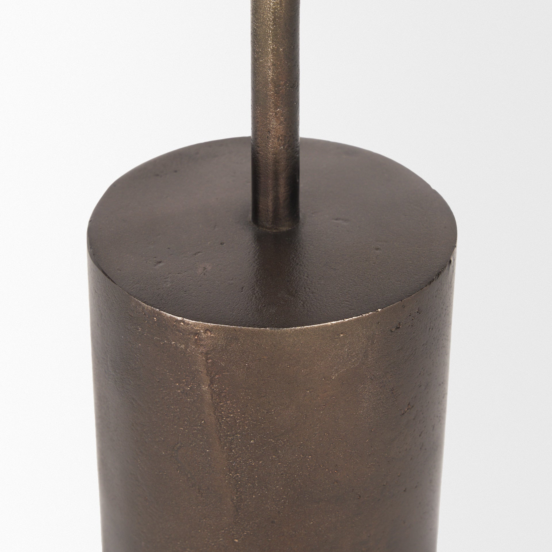 Petra Metal Candle Holders, Set of 2