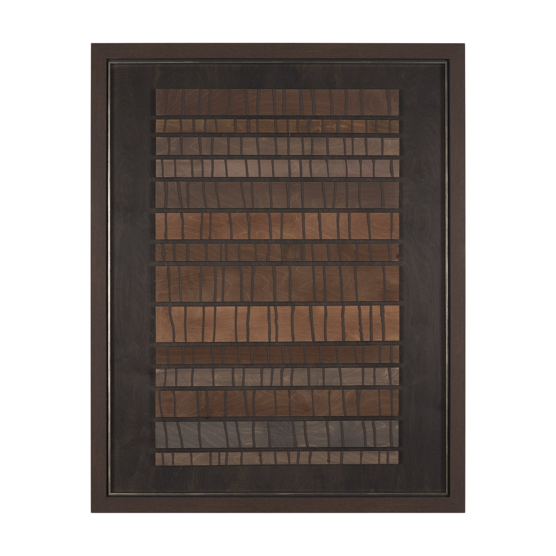 Timber Mosaic Framed Art