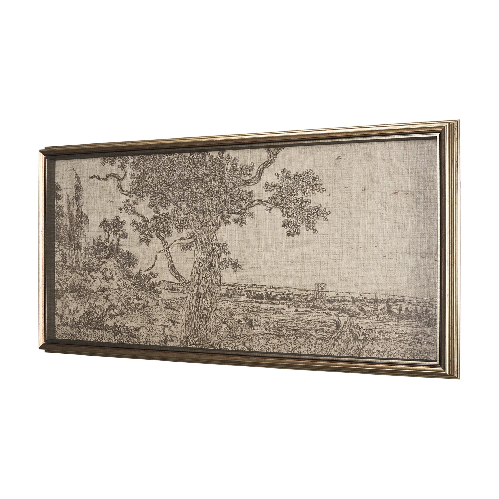 Oak Tree Landscape Wall Art
