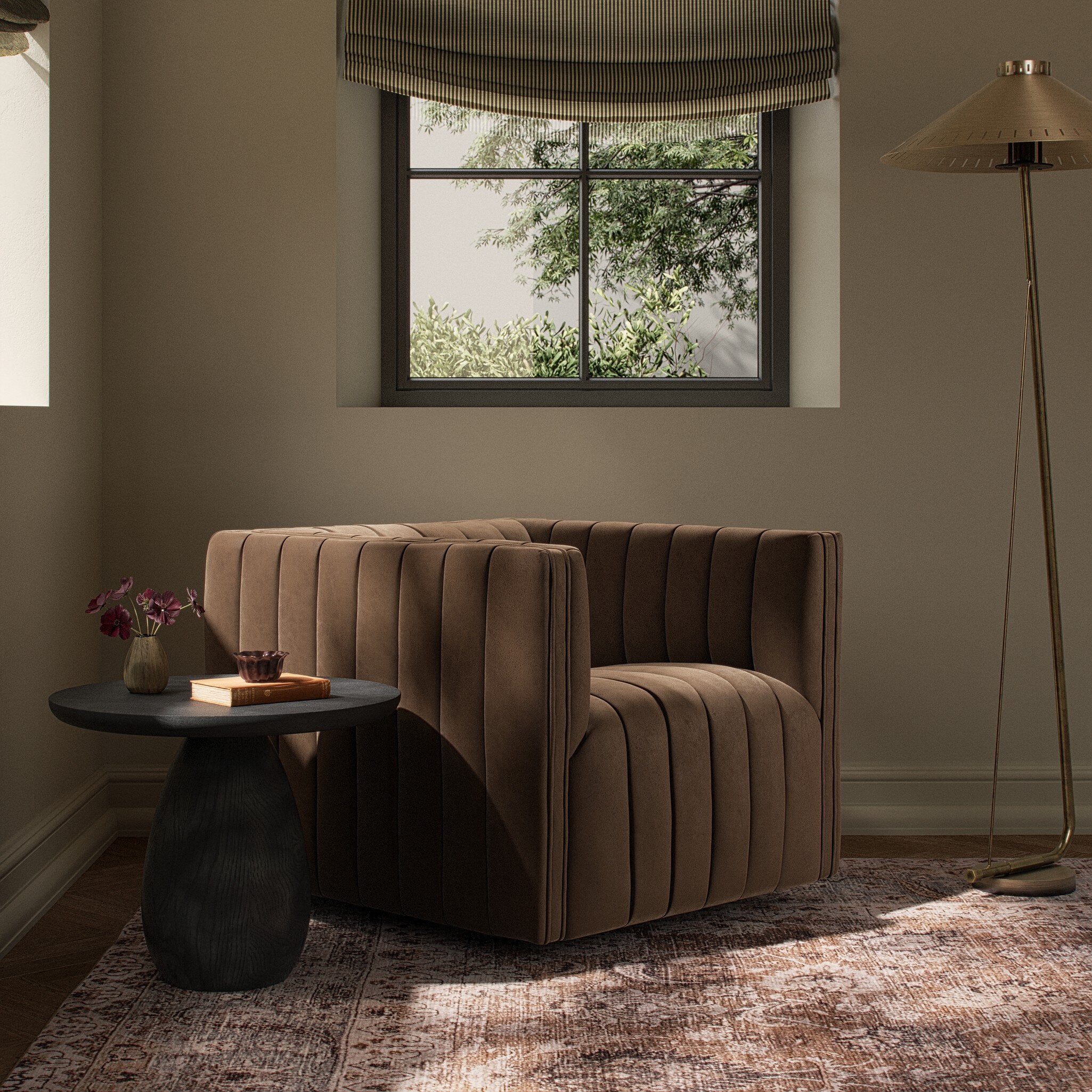 Augustine Swivel Chair