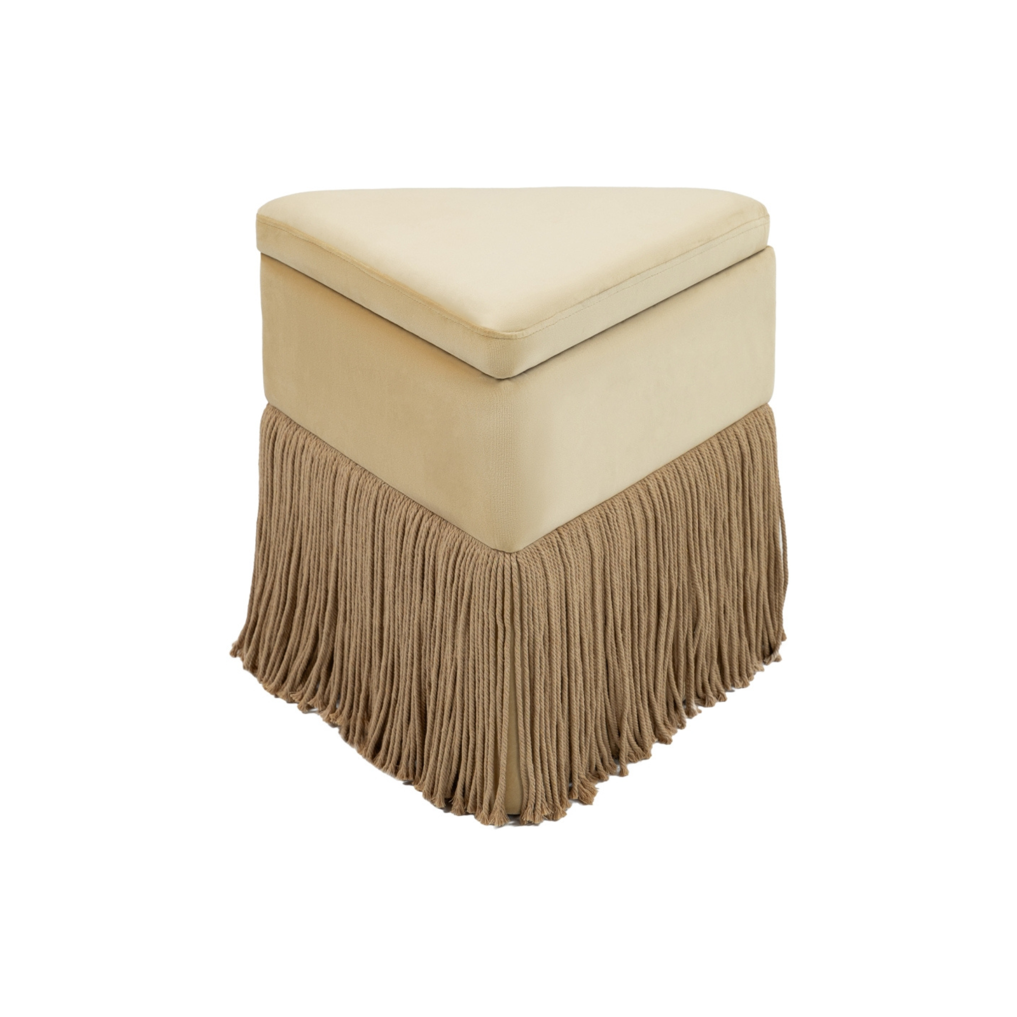Tivora Fringe Ottoman