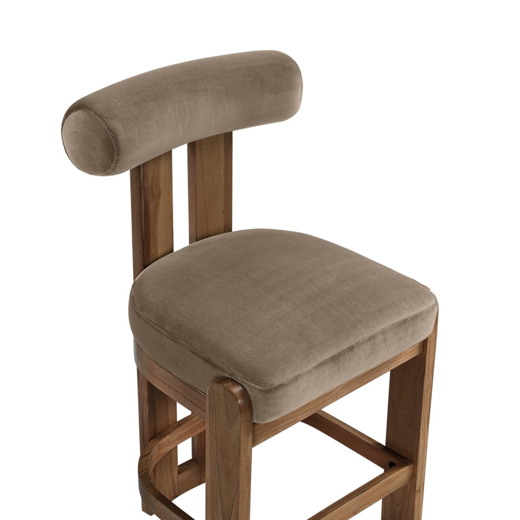 Isla Velvet Counter Stool, Set of 2-Bar + Counter Stools-StyleMeGHD