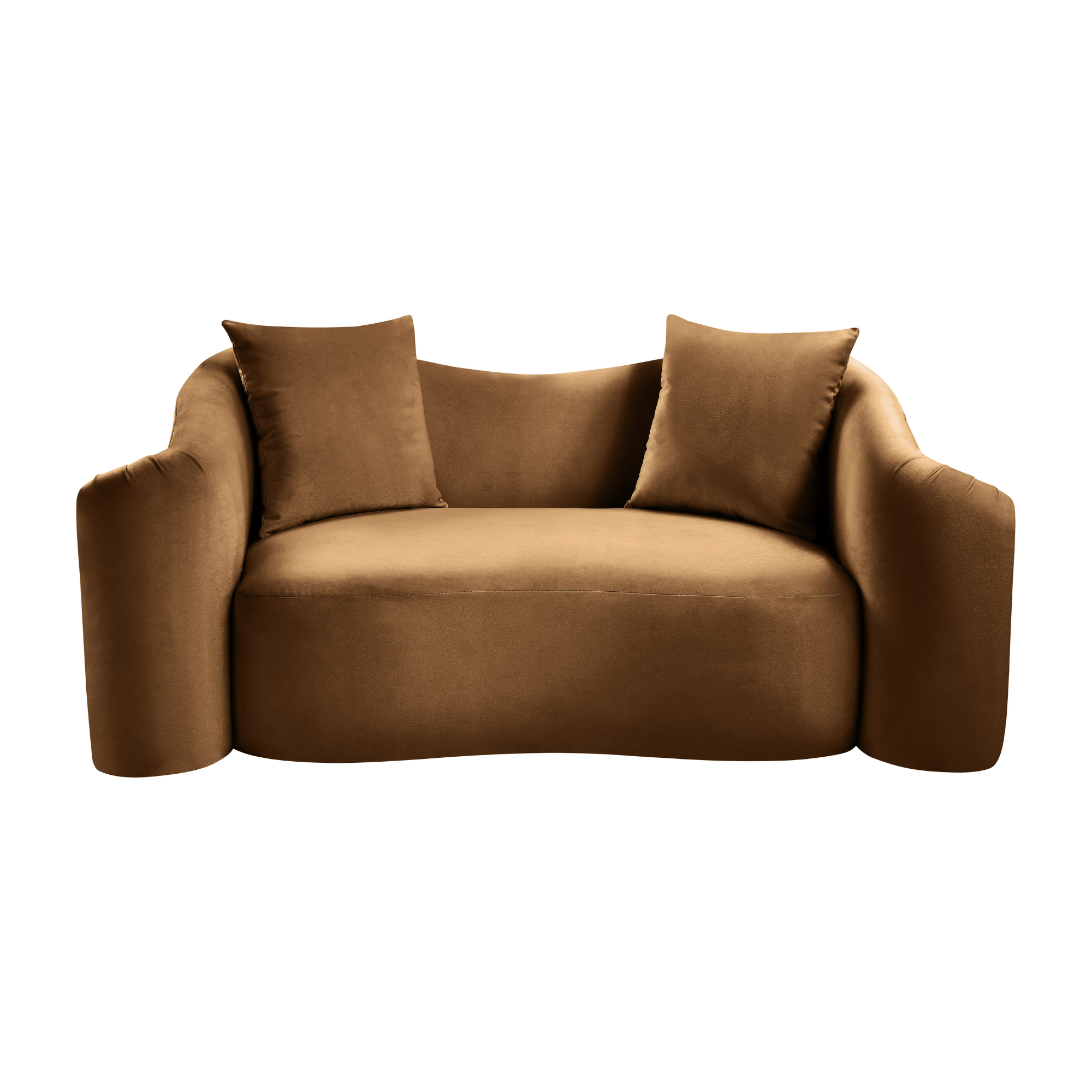 Daston Velvet Loveseat