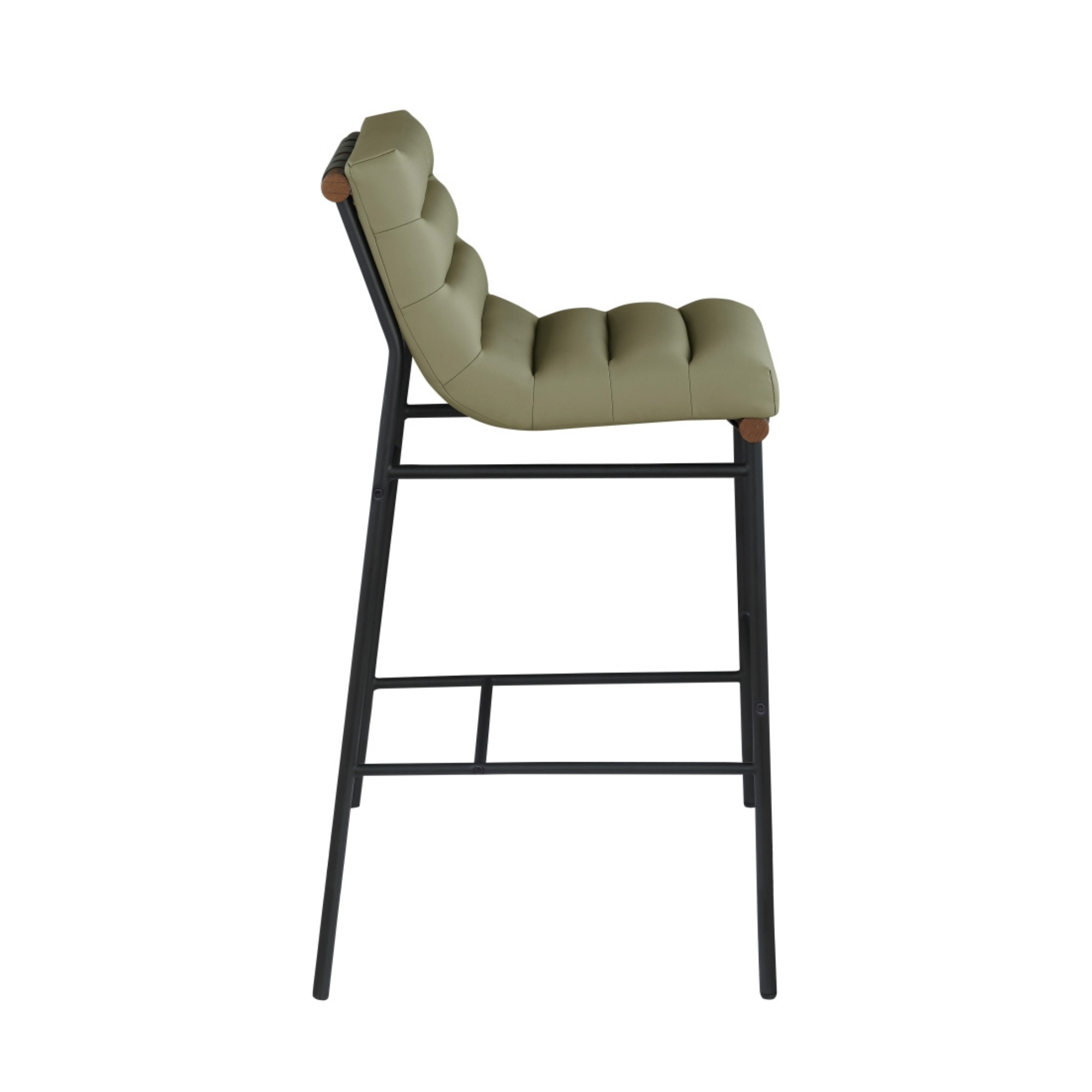 Rhea Leather Bar Stool-Bar + Counter Stools-StyleMeGHD