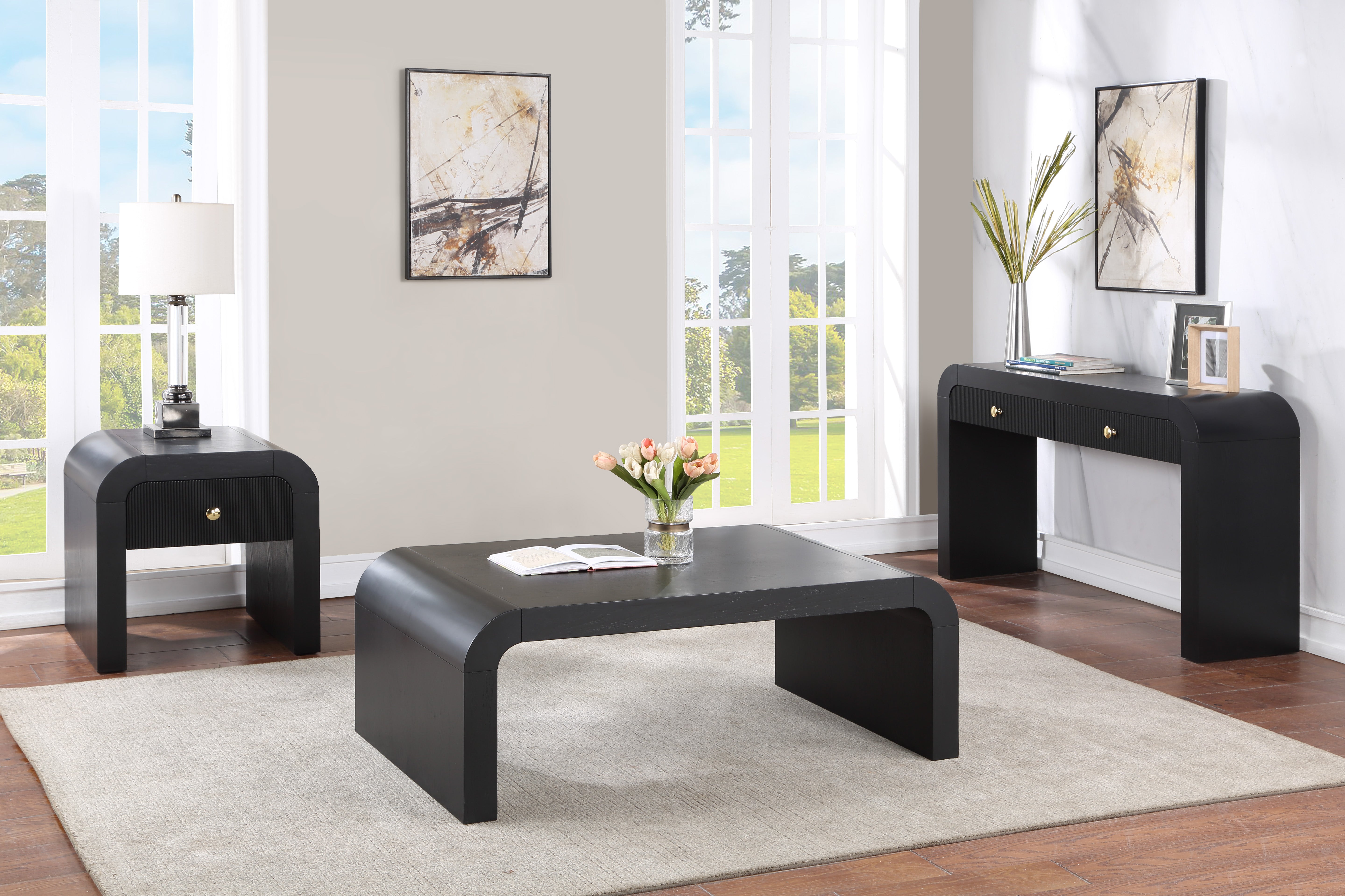 Artessa Ash Veneer Console Table