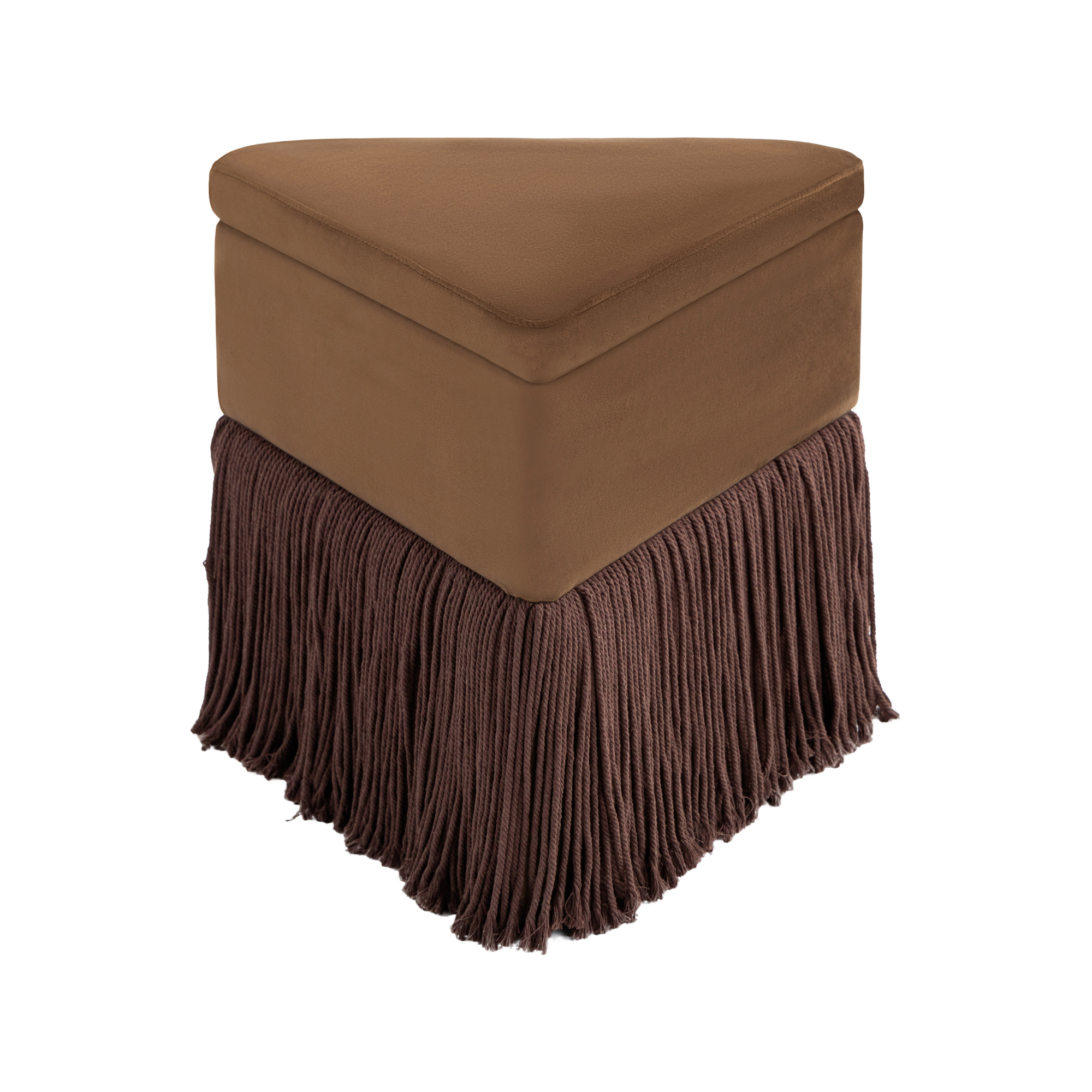 Tivora Fringe Ottoman