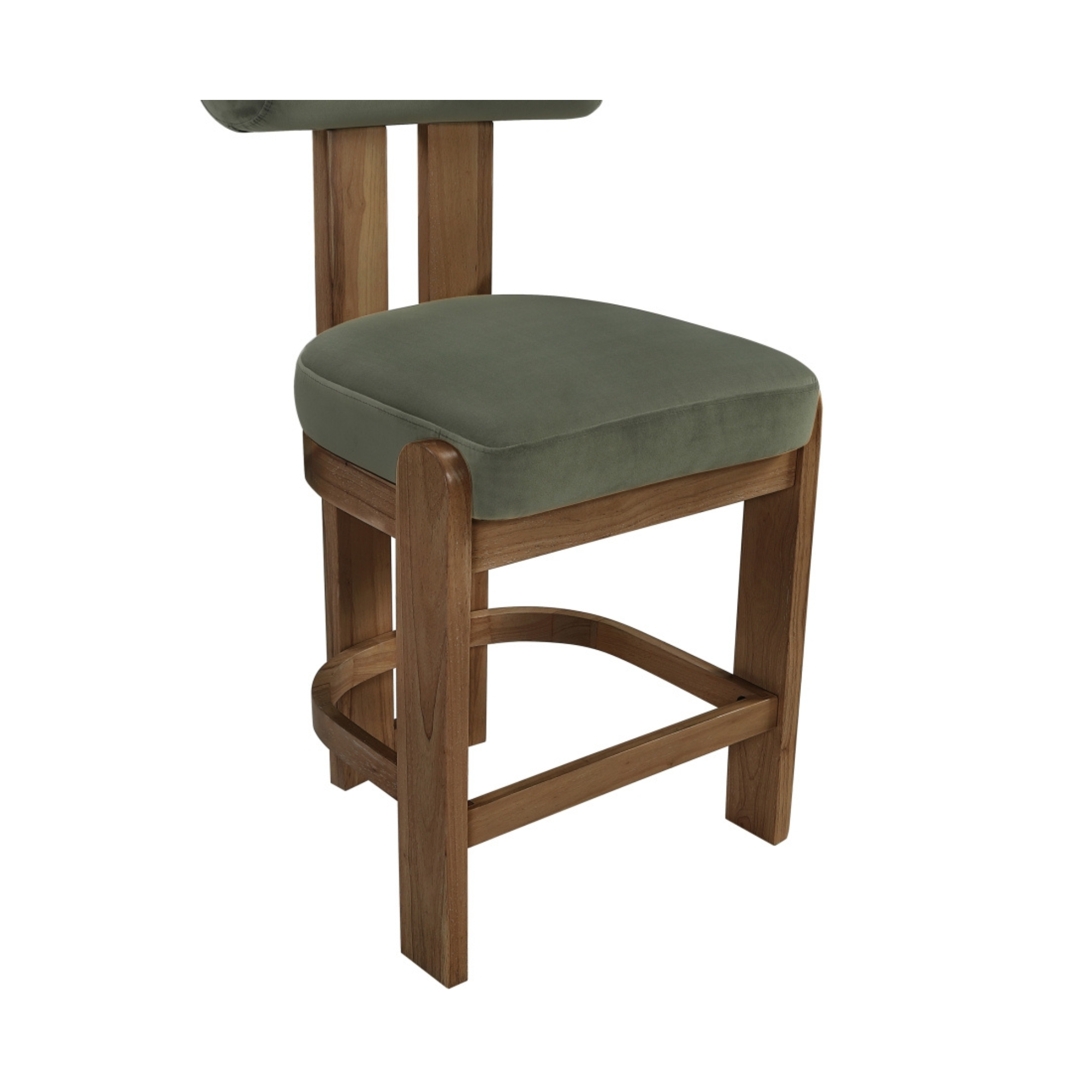 Isla Velvet Counter Stool, Set of 2-Bar + Counter Stools-StyleMeGHD
