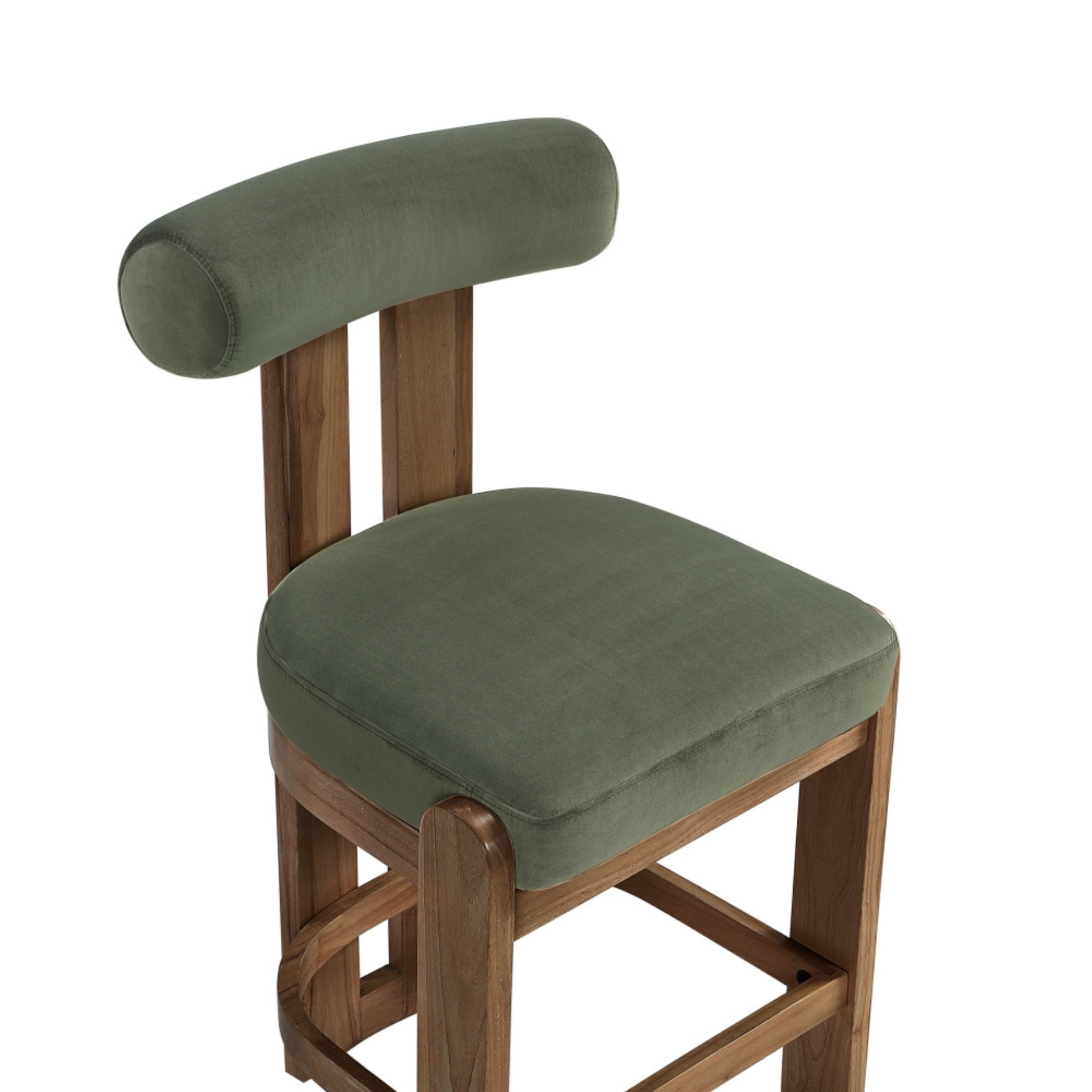 Isla Velvet Counter Stool, Set of 2-Bar + Counter Stools-StyleMeGHD