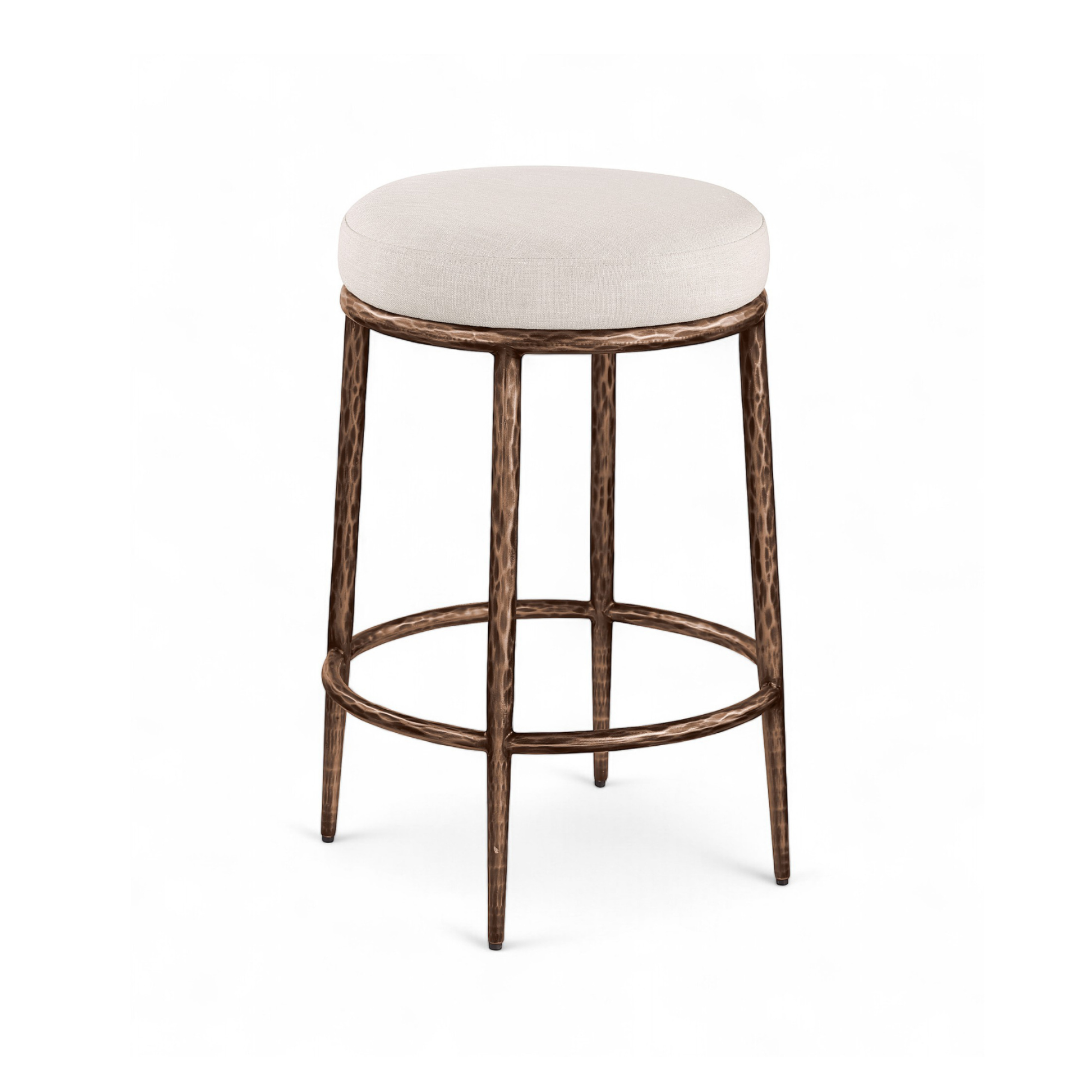 Ferra Linen Counter Stool