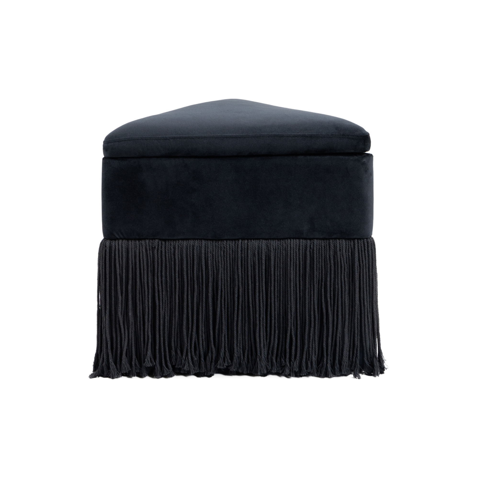 Tivora Fringe Ottoman