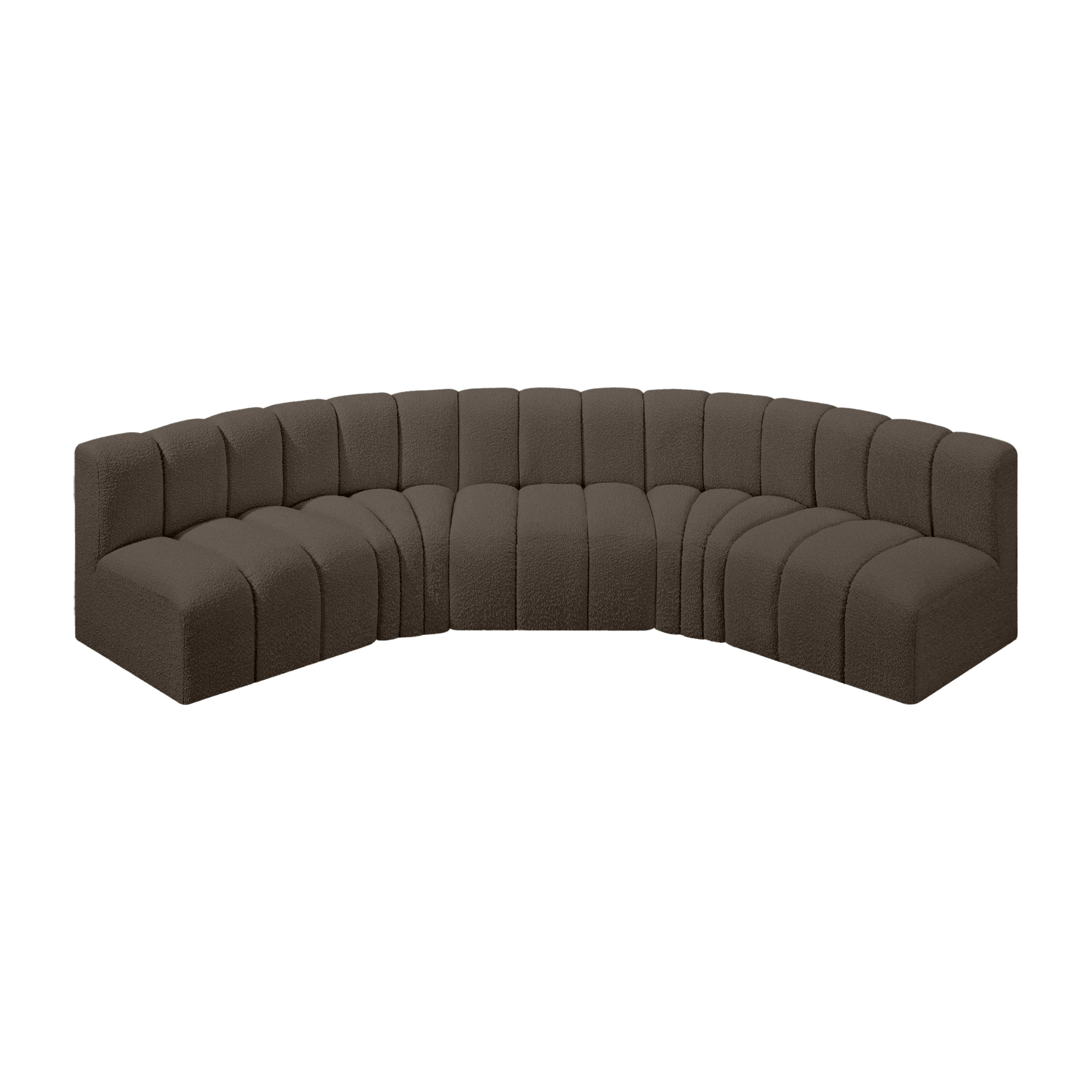 Arcelle Boucle 5pc Modular Sectional