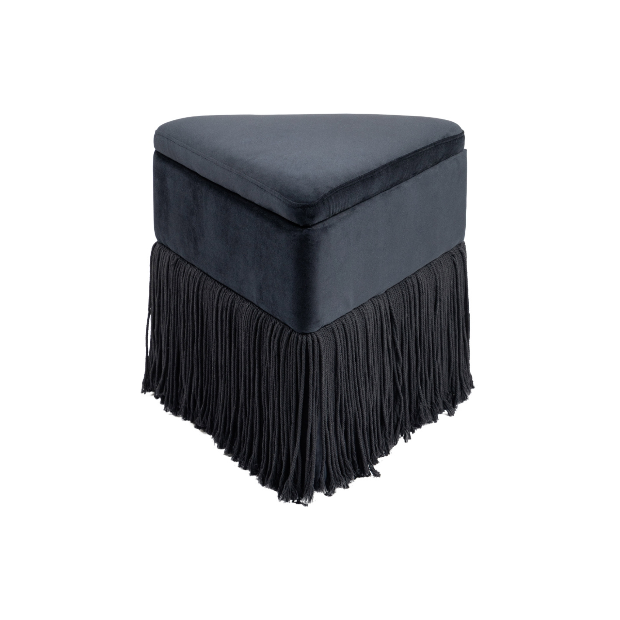 Tivora Fringe Ottoman