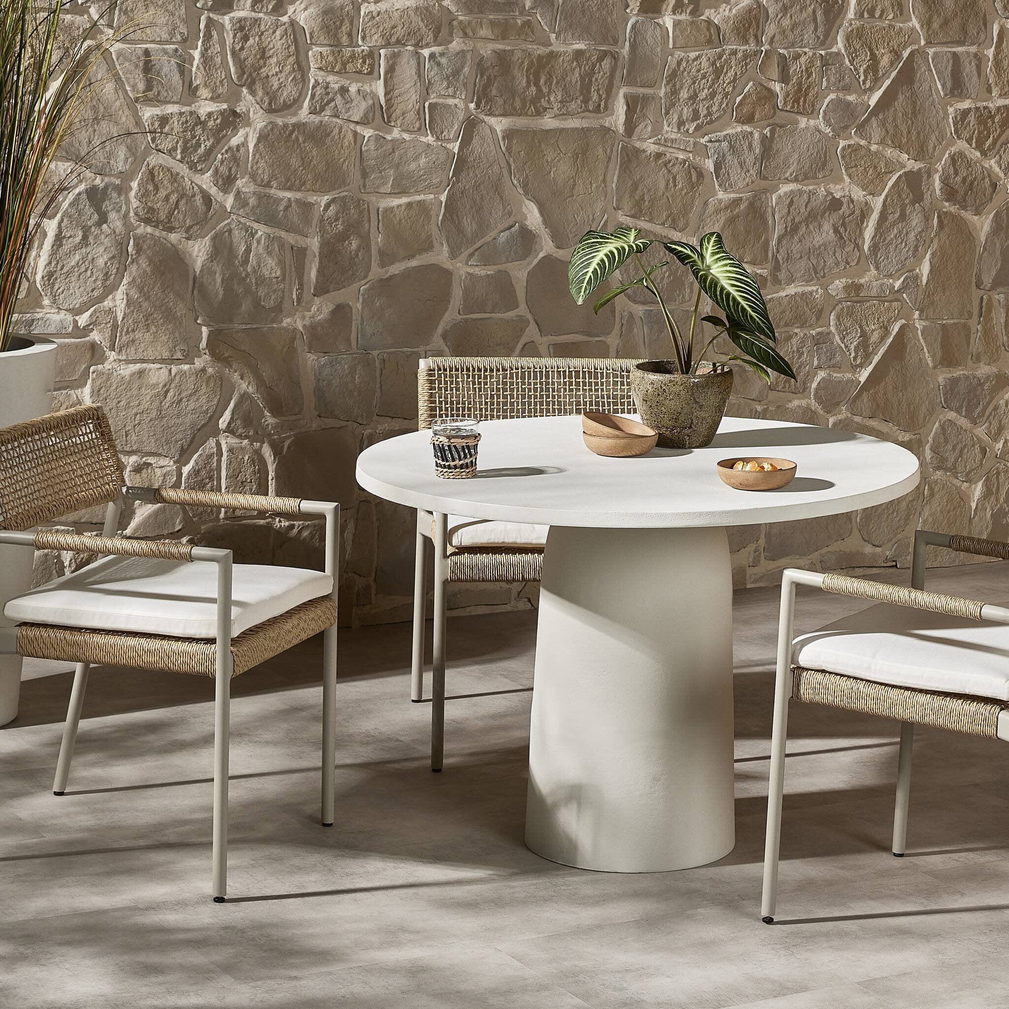 Basil Outdoor Dining Table-Outdoor Dining Tables-StyleMeGHD