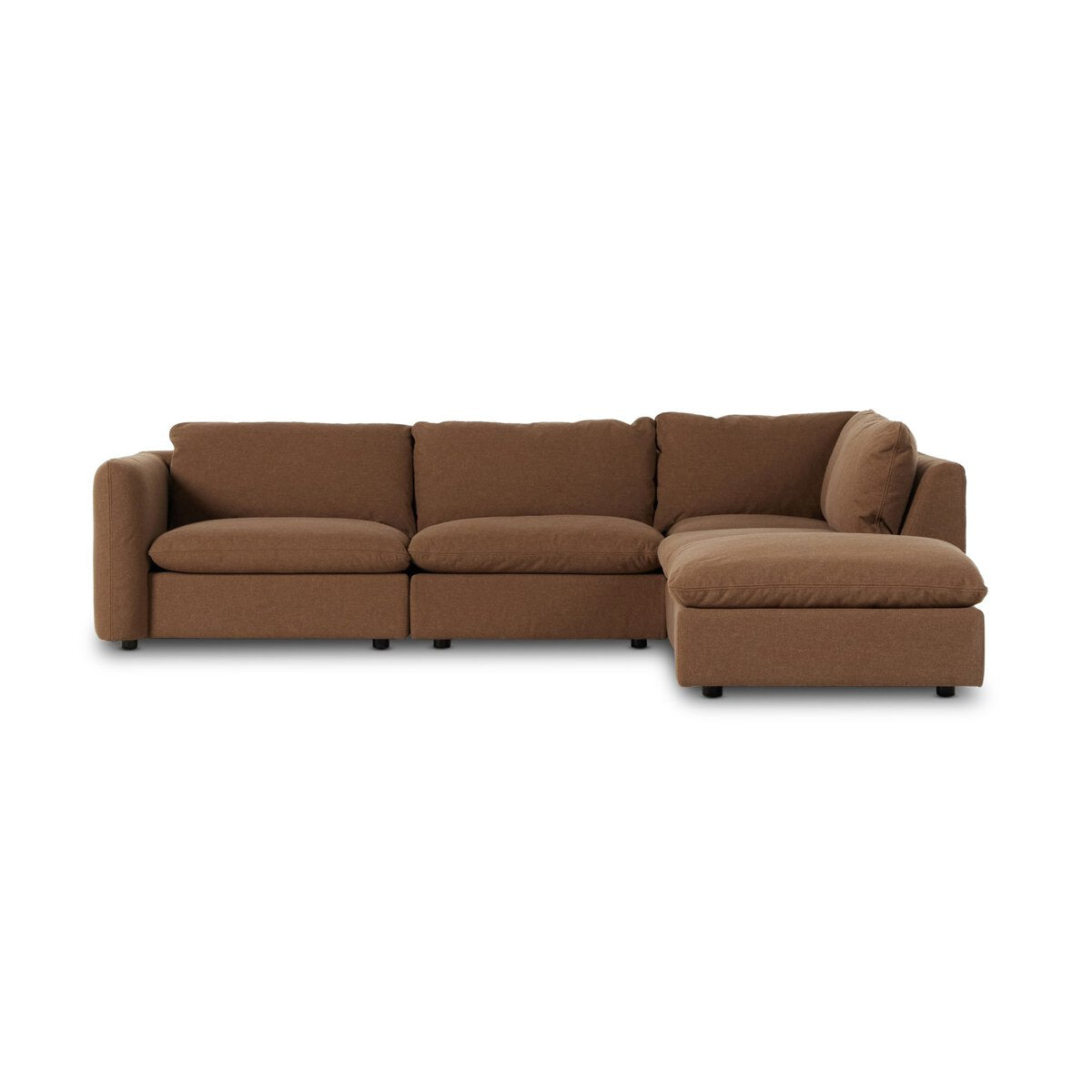 Ingrid 4-piece Sectional With Ottoman-Sectionals-StyleMeGHD