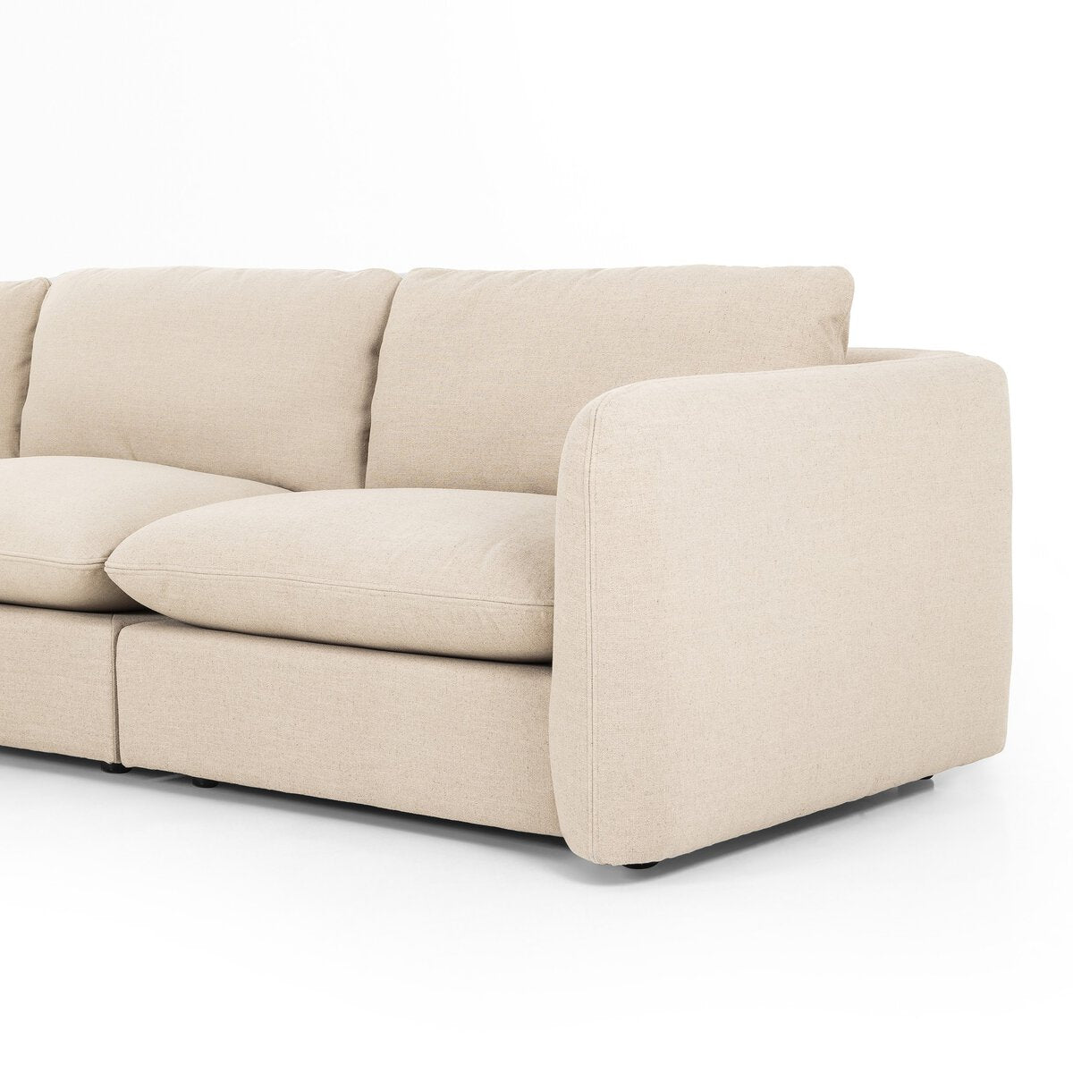 Ingrid 4-piece Sectional With Ottoman-Sectionals-StyleMeGHD