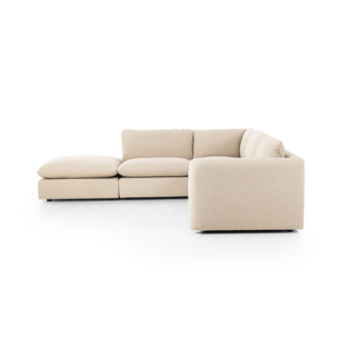 Ingrid 4-piece Sectional With Ottoman-Sectionals-StyleMeGHD