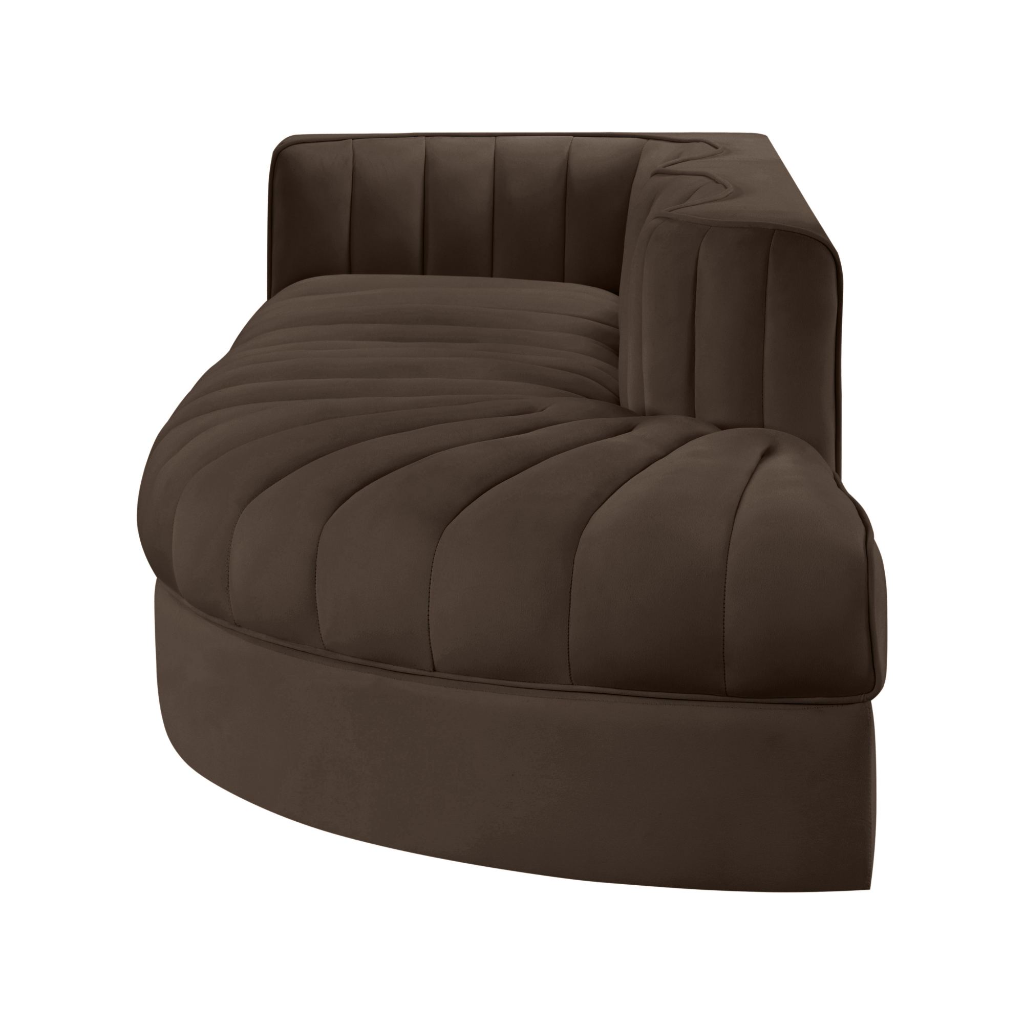 Rumina Velvet 3pc Modular Sectional