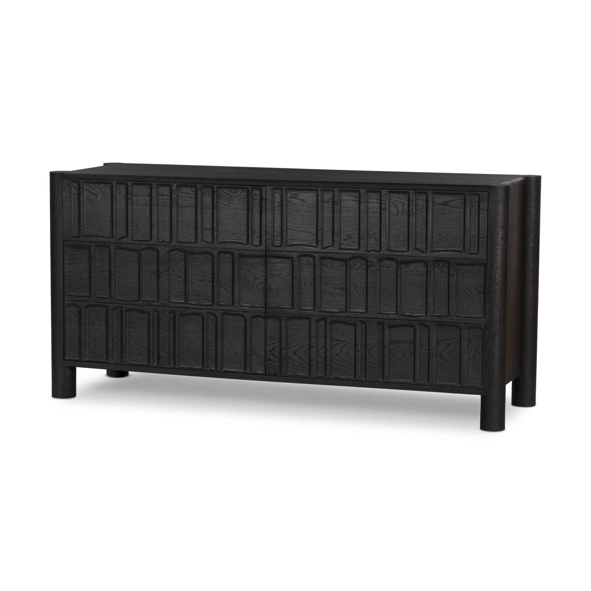 Coosa 6-Drawer Dresser BLACK OAK - StyleMeGHD - Dressers