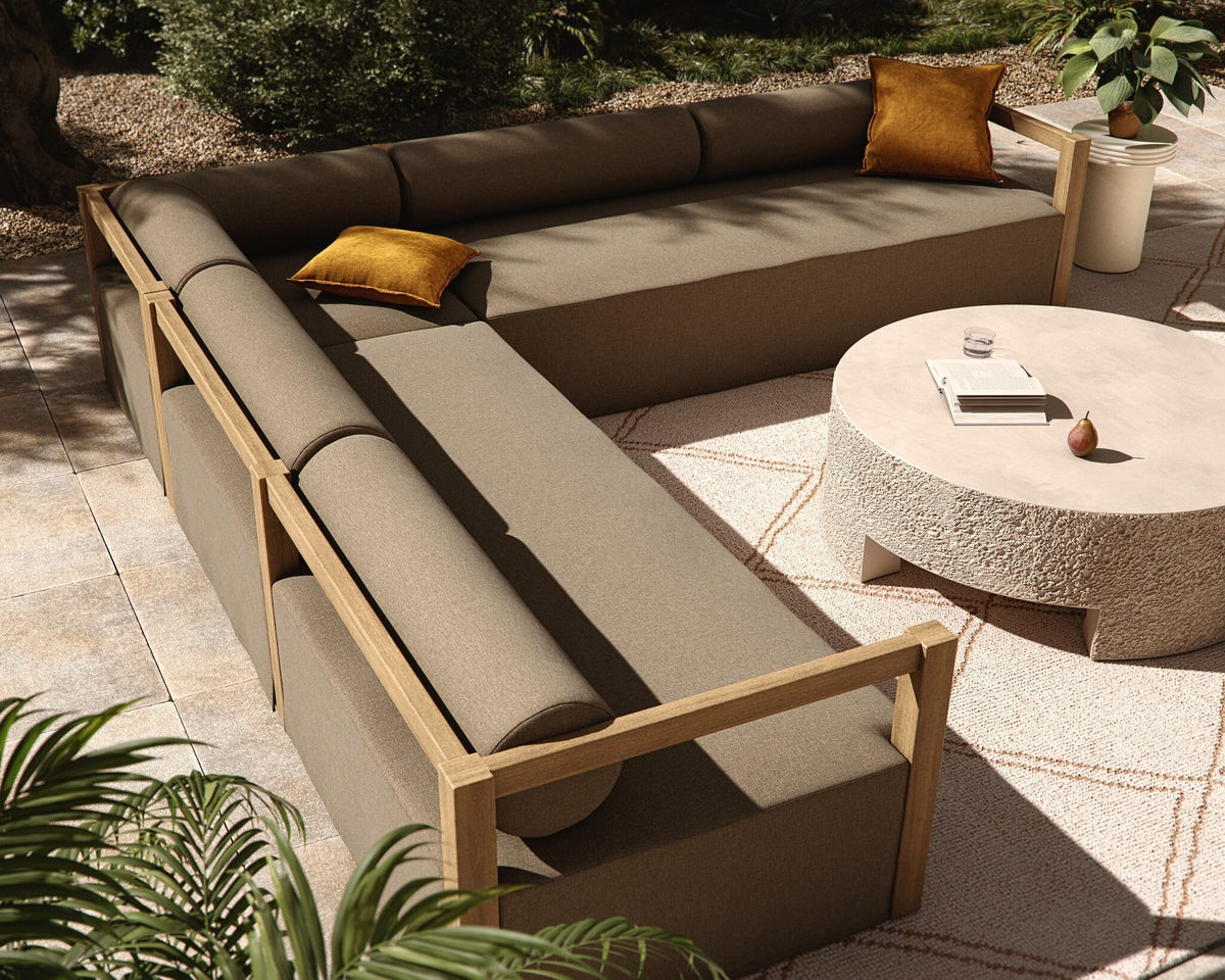 Larkin Outdoor 3pc Sectional