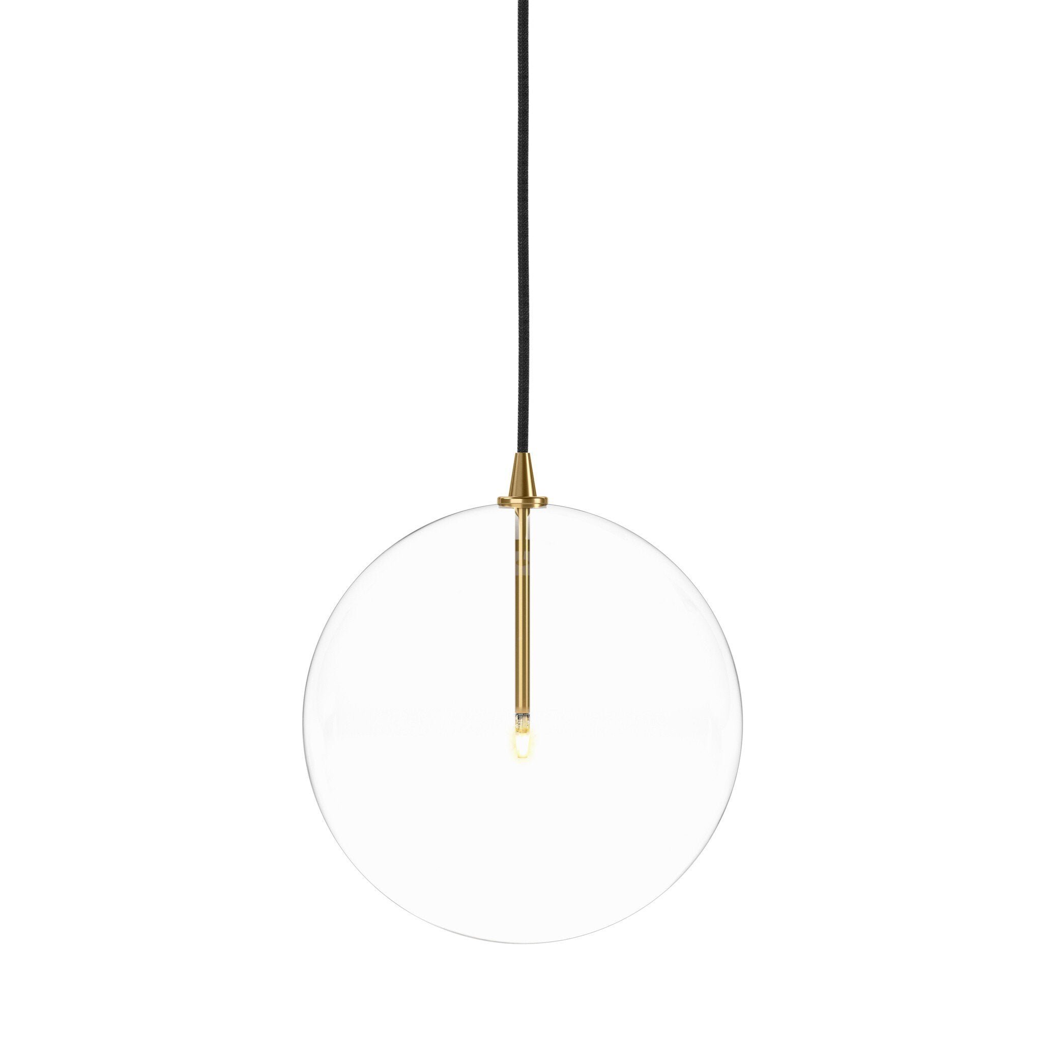 Glorian Clear Glass Pendant