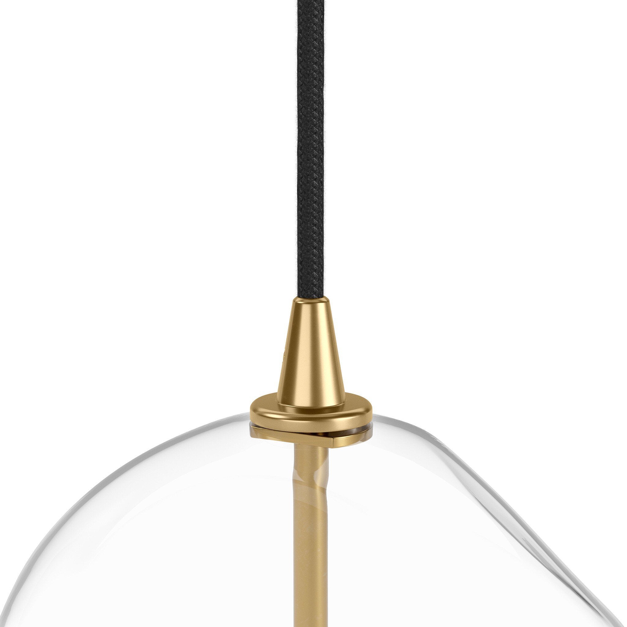 Glorian Organic Glass Pendant - StyleMeGHD - Pendants