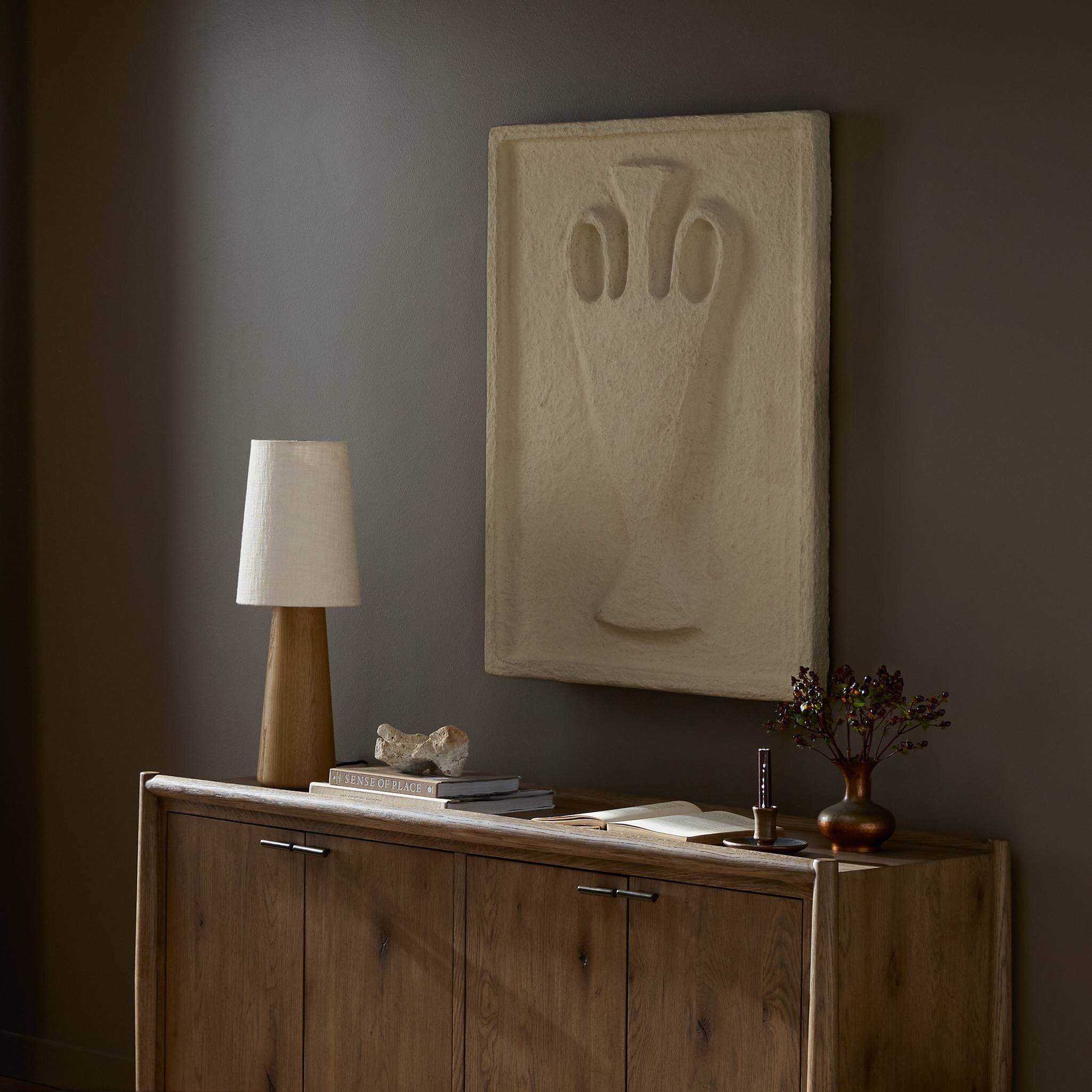 Vase Relief Sculpture