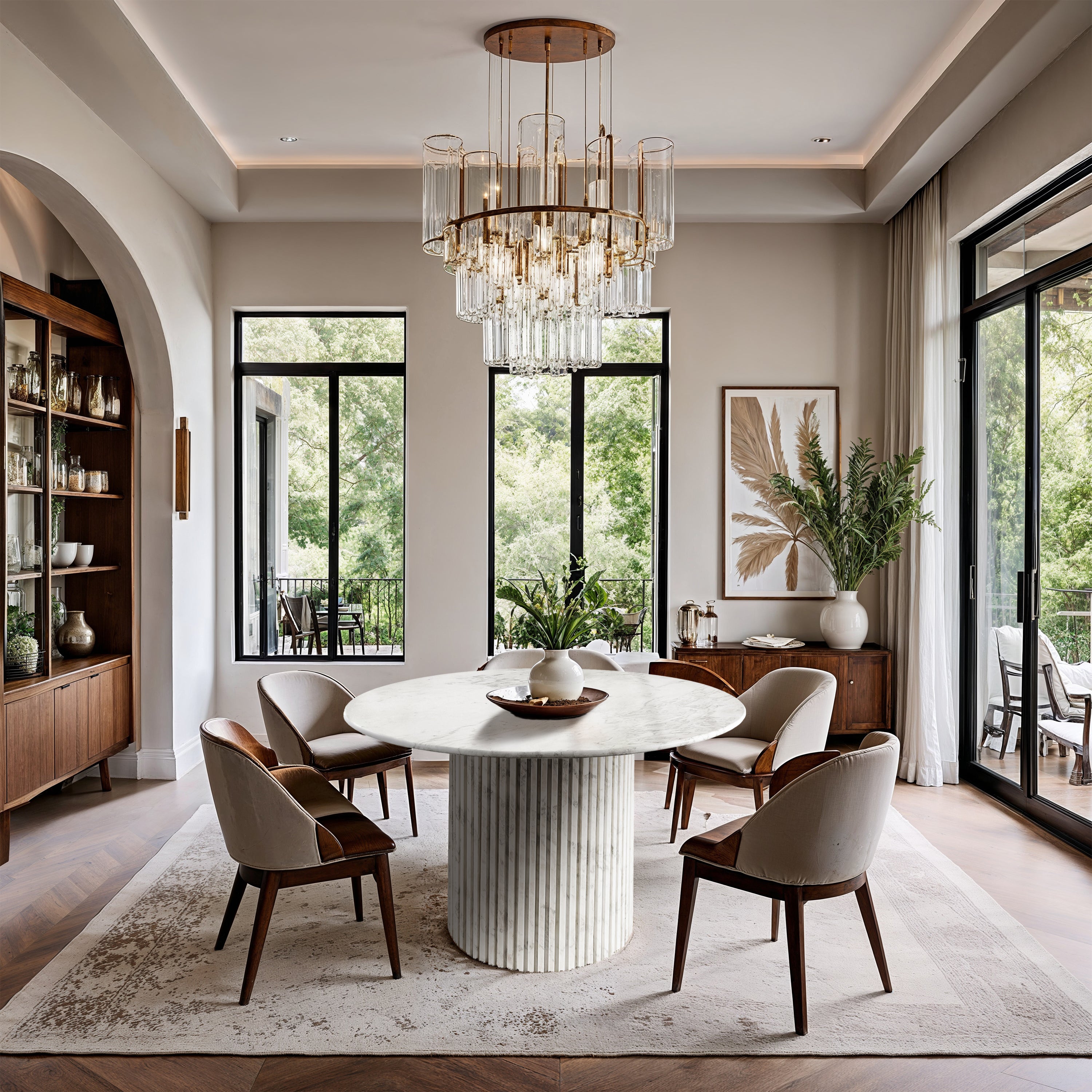 Juno Marble Dining Table