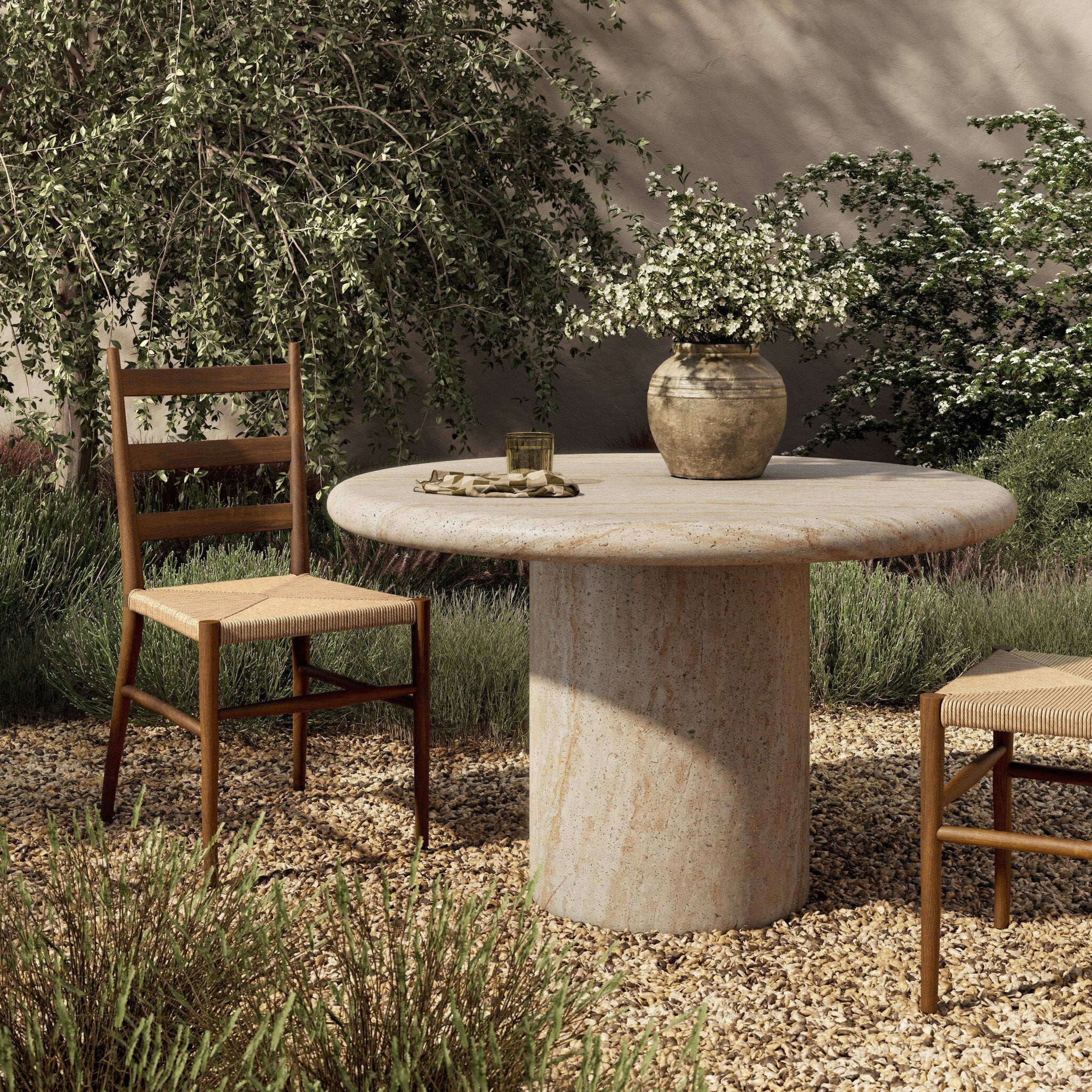 Niko Outdoor Round Dining Table