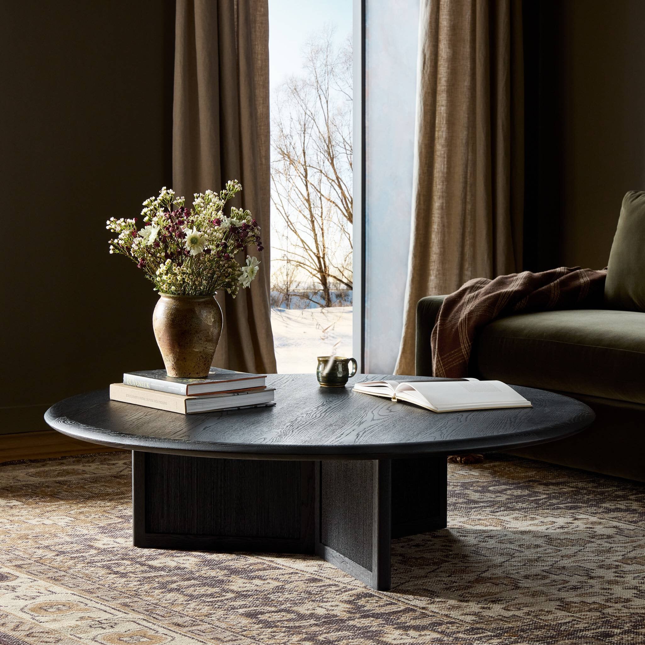 River Round Coffee Table