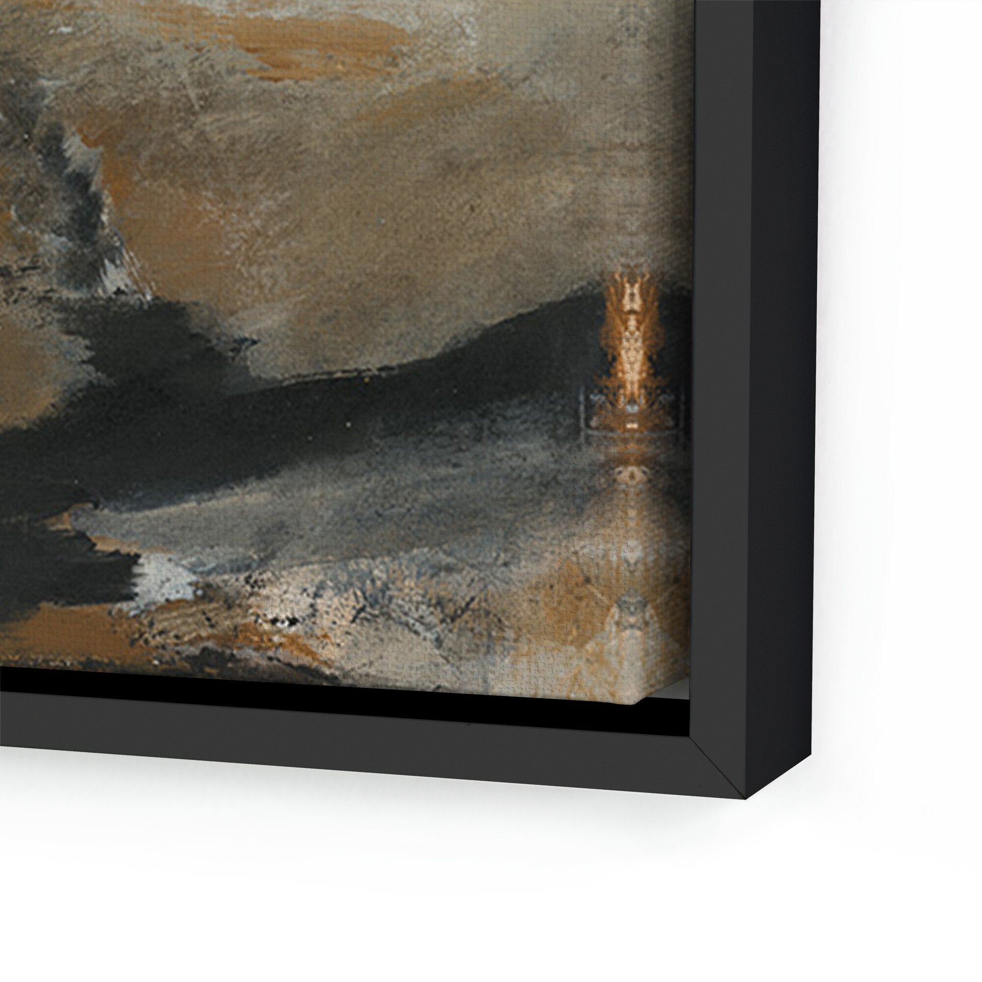 The Luxury Of Time - Framed Canvas