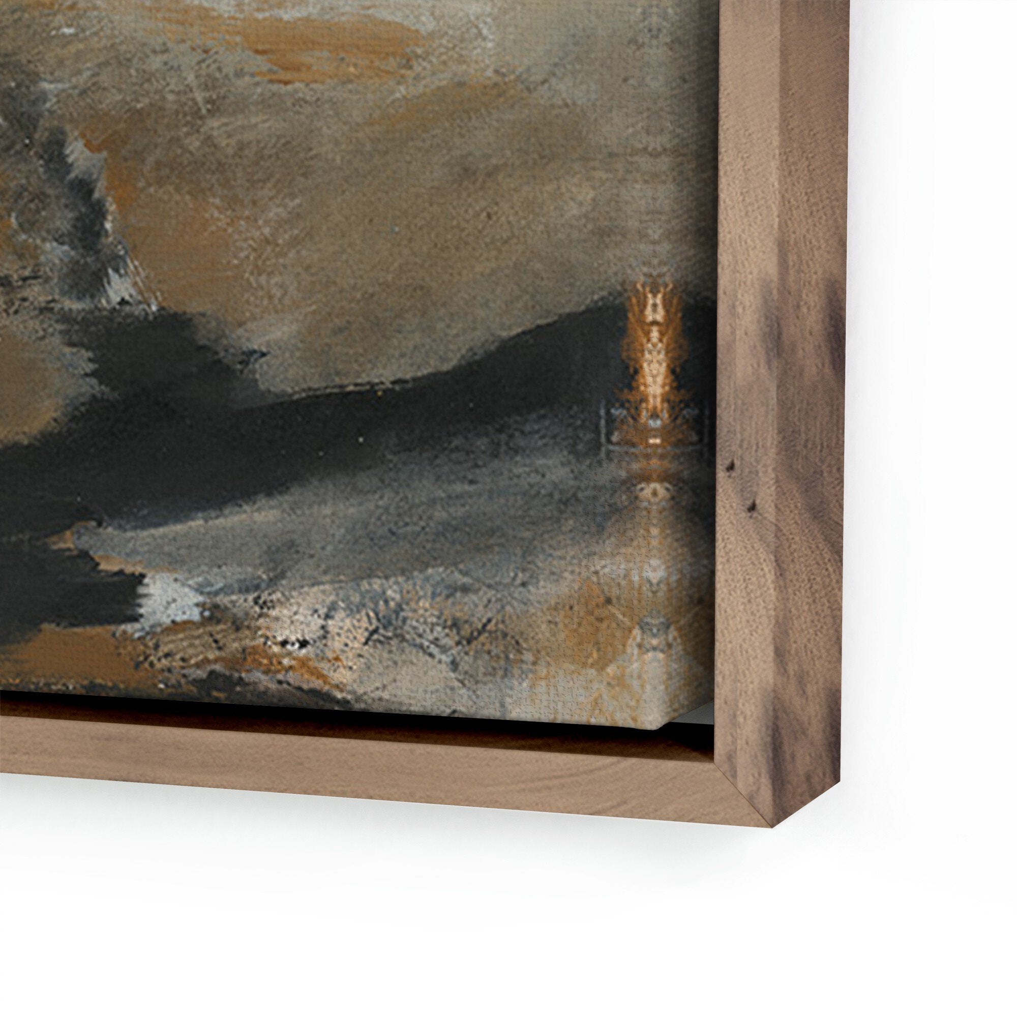 The Luxury Of Time - Framed Canvas