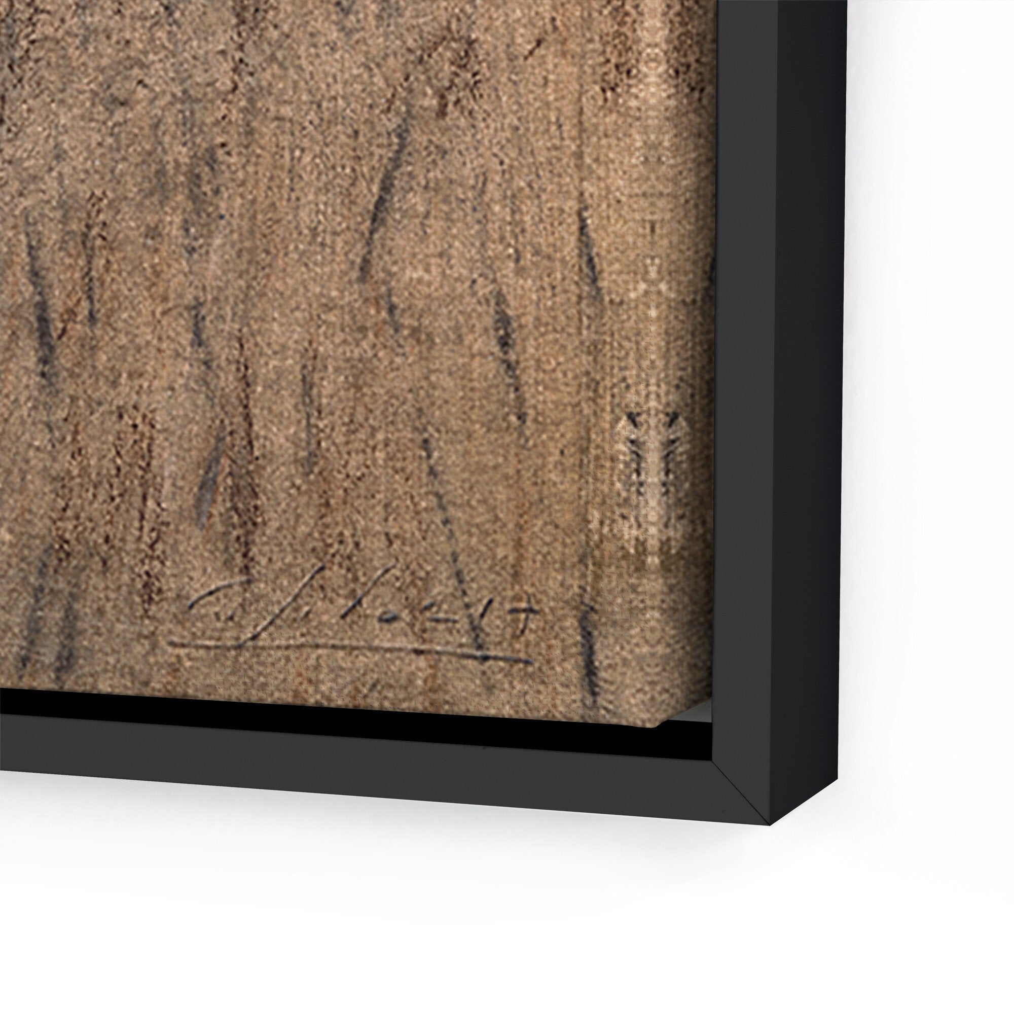 No. 18 - Framed Canvas