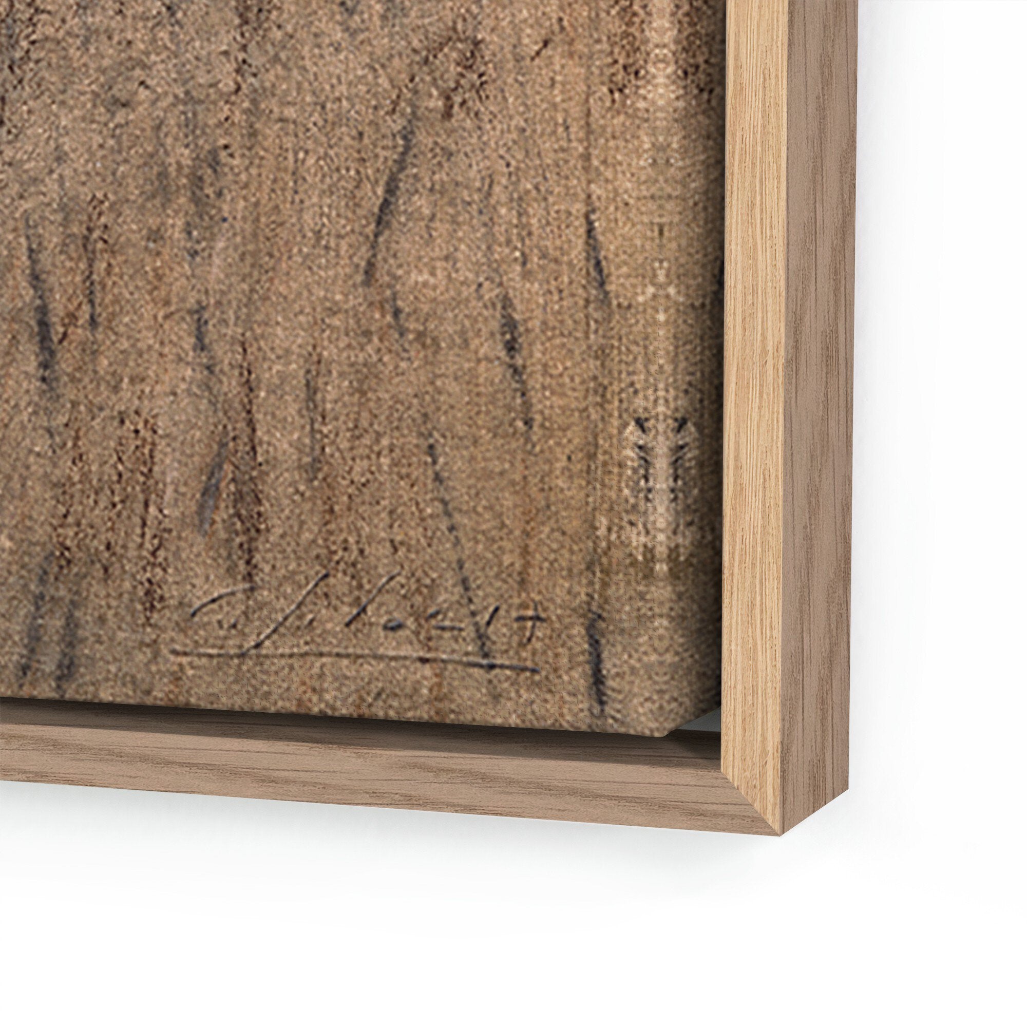 No. 18 - Framed Canvas
