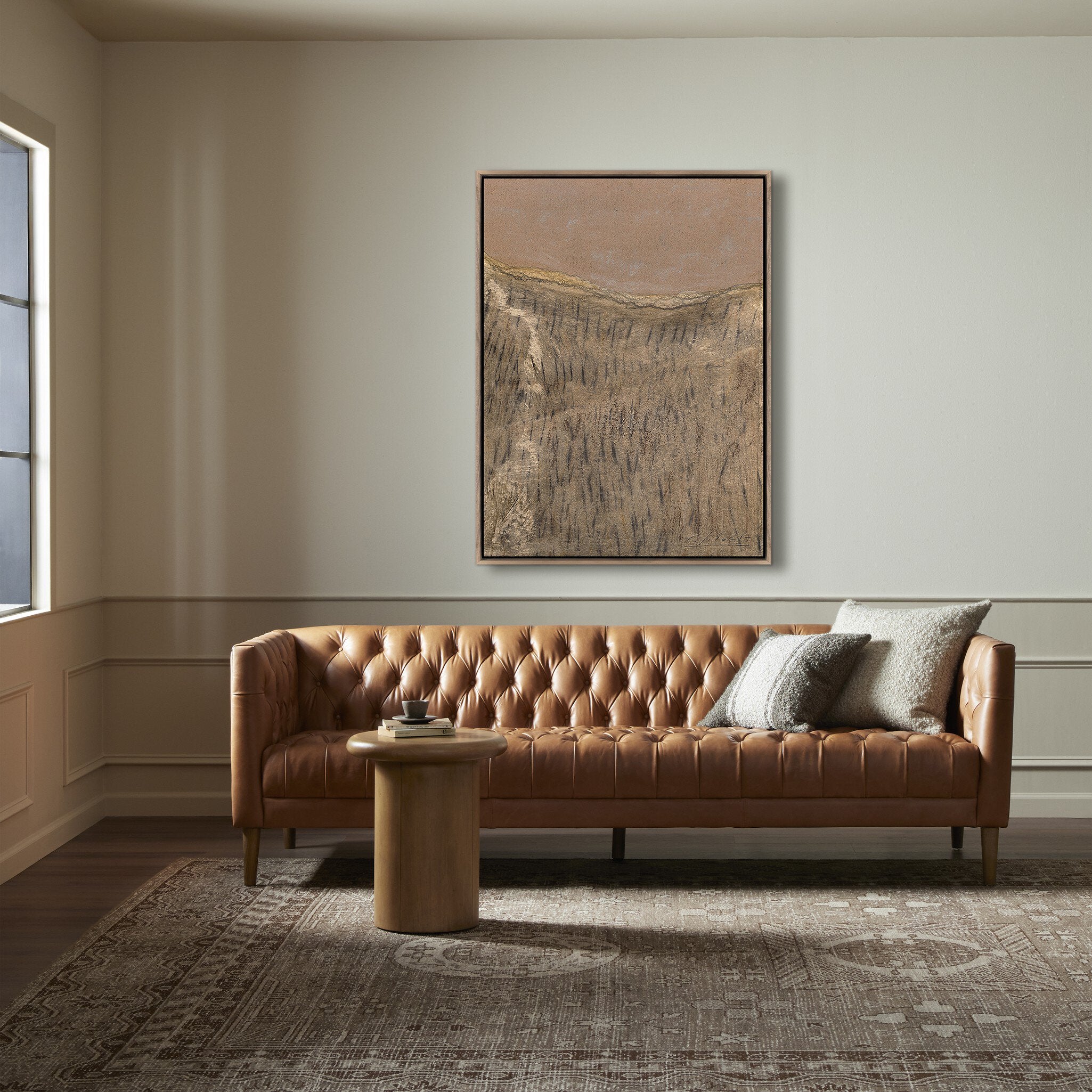 No. 18 - Framed Canvas