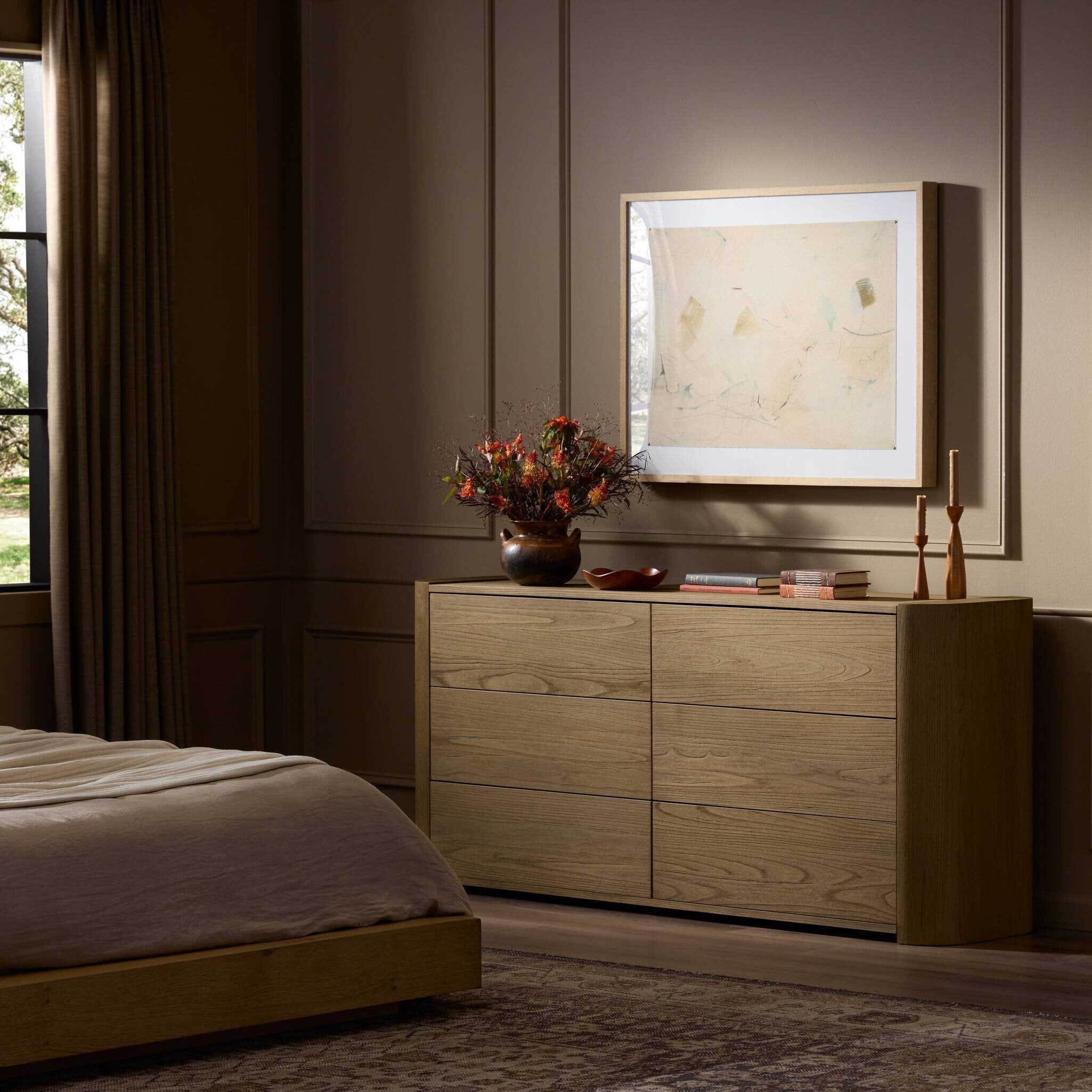 Rada 6 Drawer Dresser