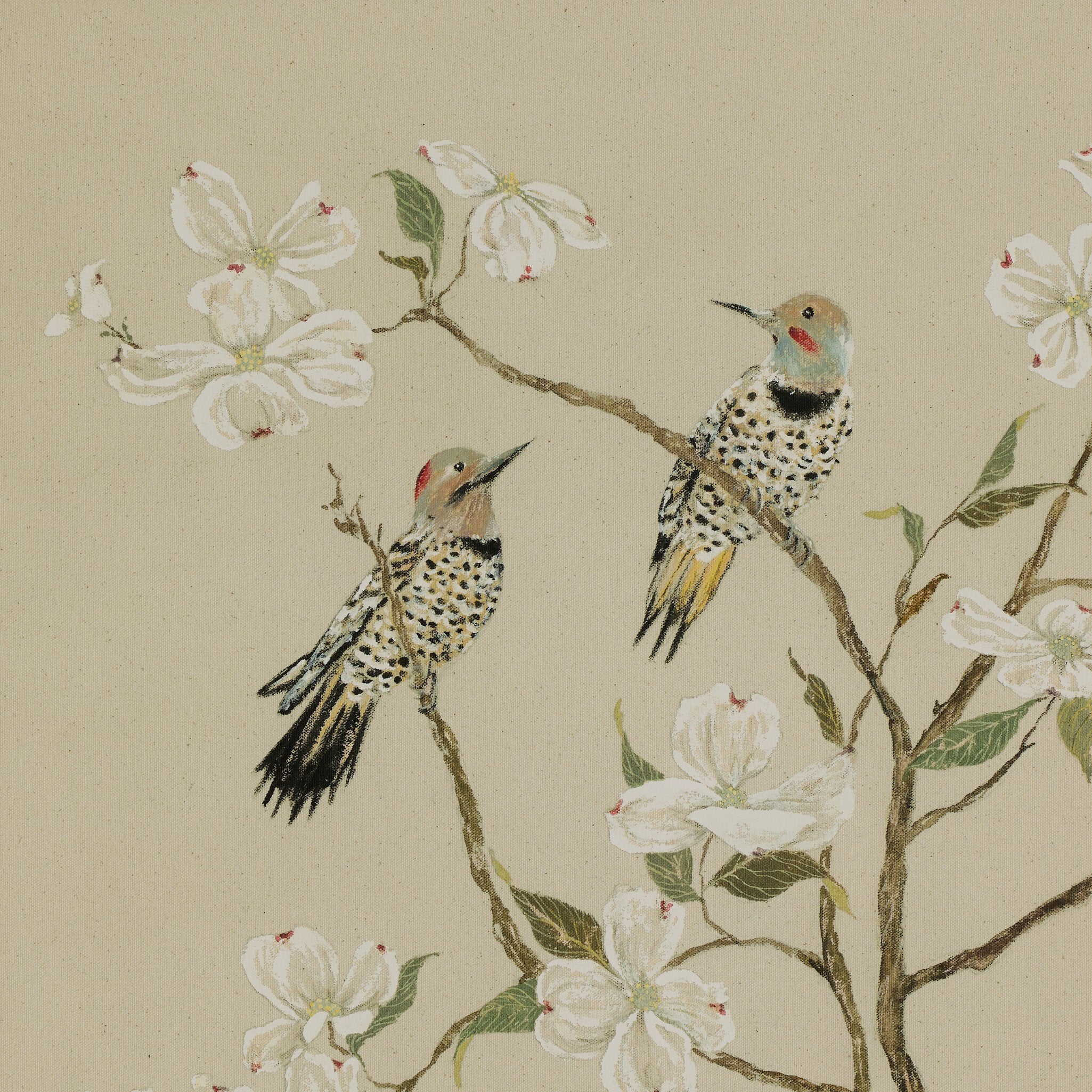 Tan Chinoiserie