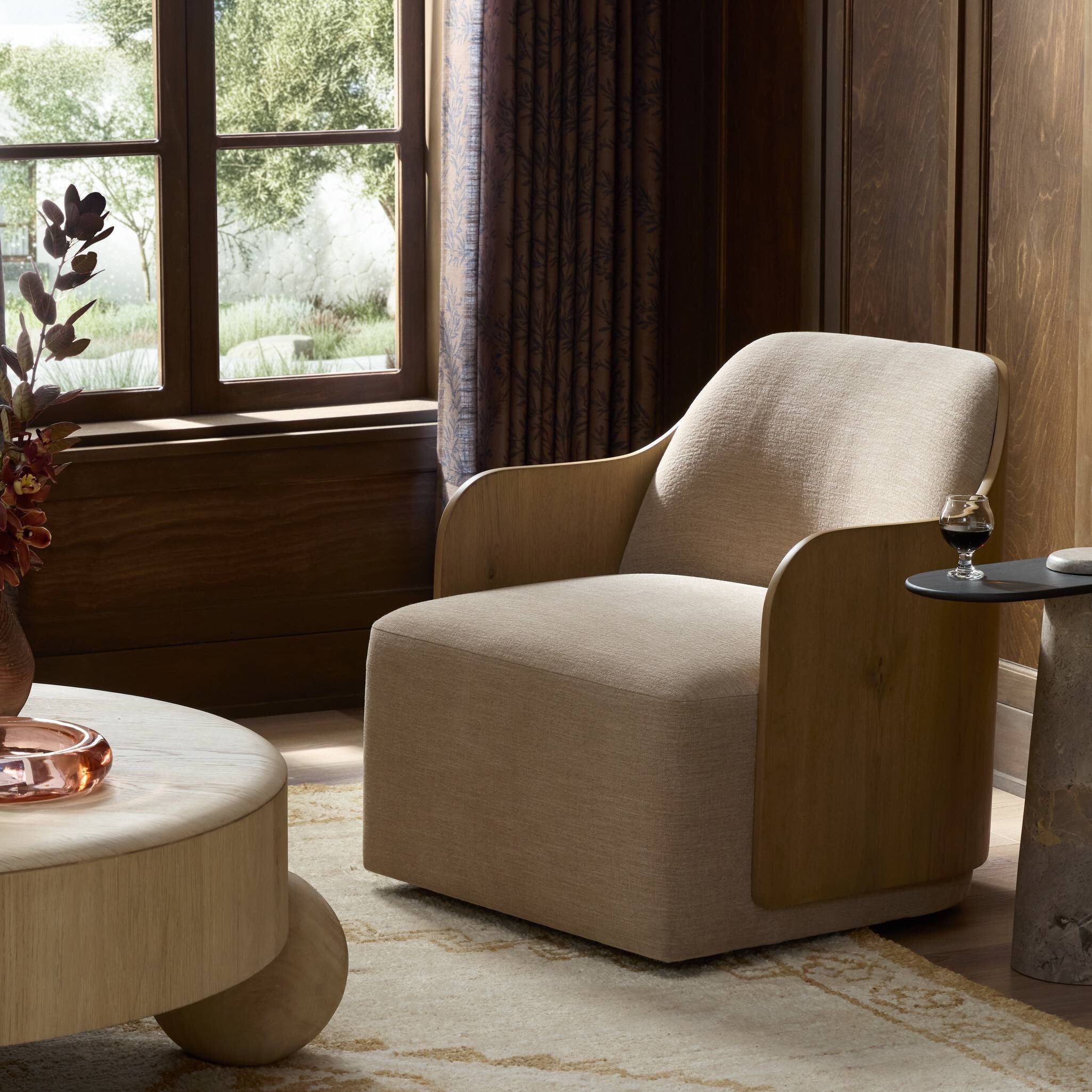 Hemrick Swivel Chair - StyleMeGHD - Chairs