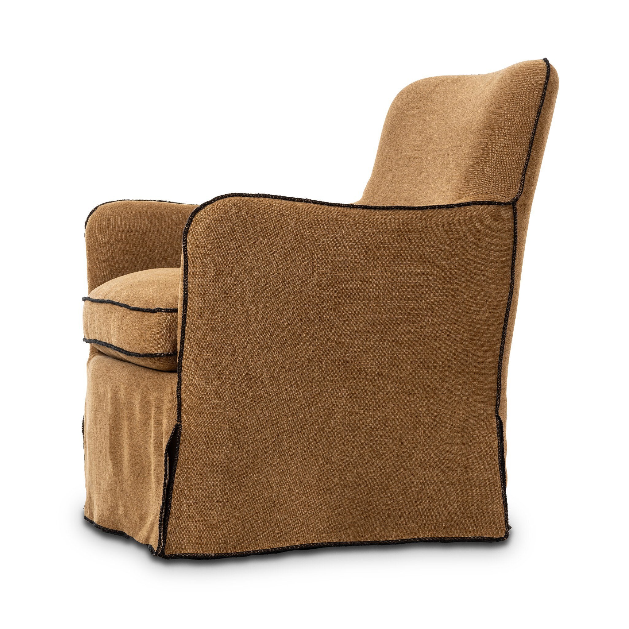 Divina Slipcover Swivel Chair