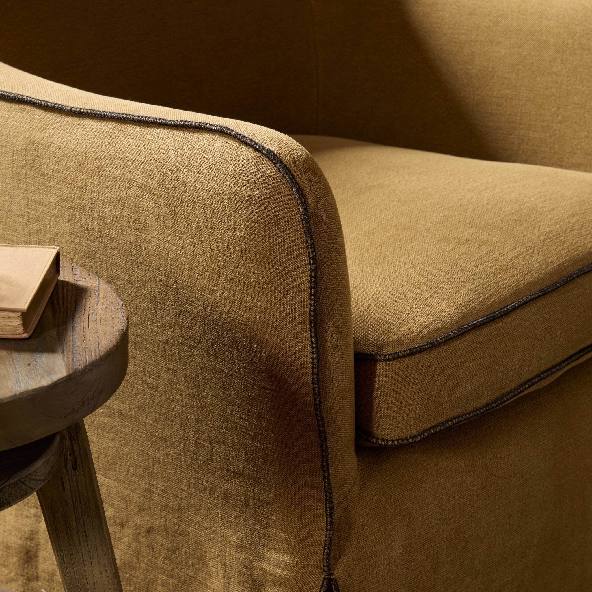 Divina Slipcover Swivel Chair